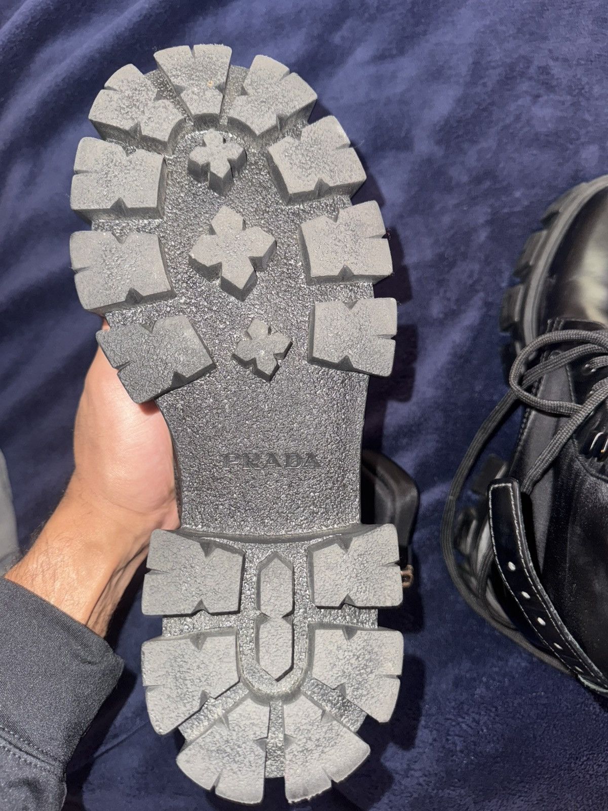 Prada Prada Monolith Re-Nylon Boots w/pouch Size US 8.5 / IT 38.5 - 15 Thumbnail