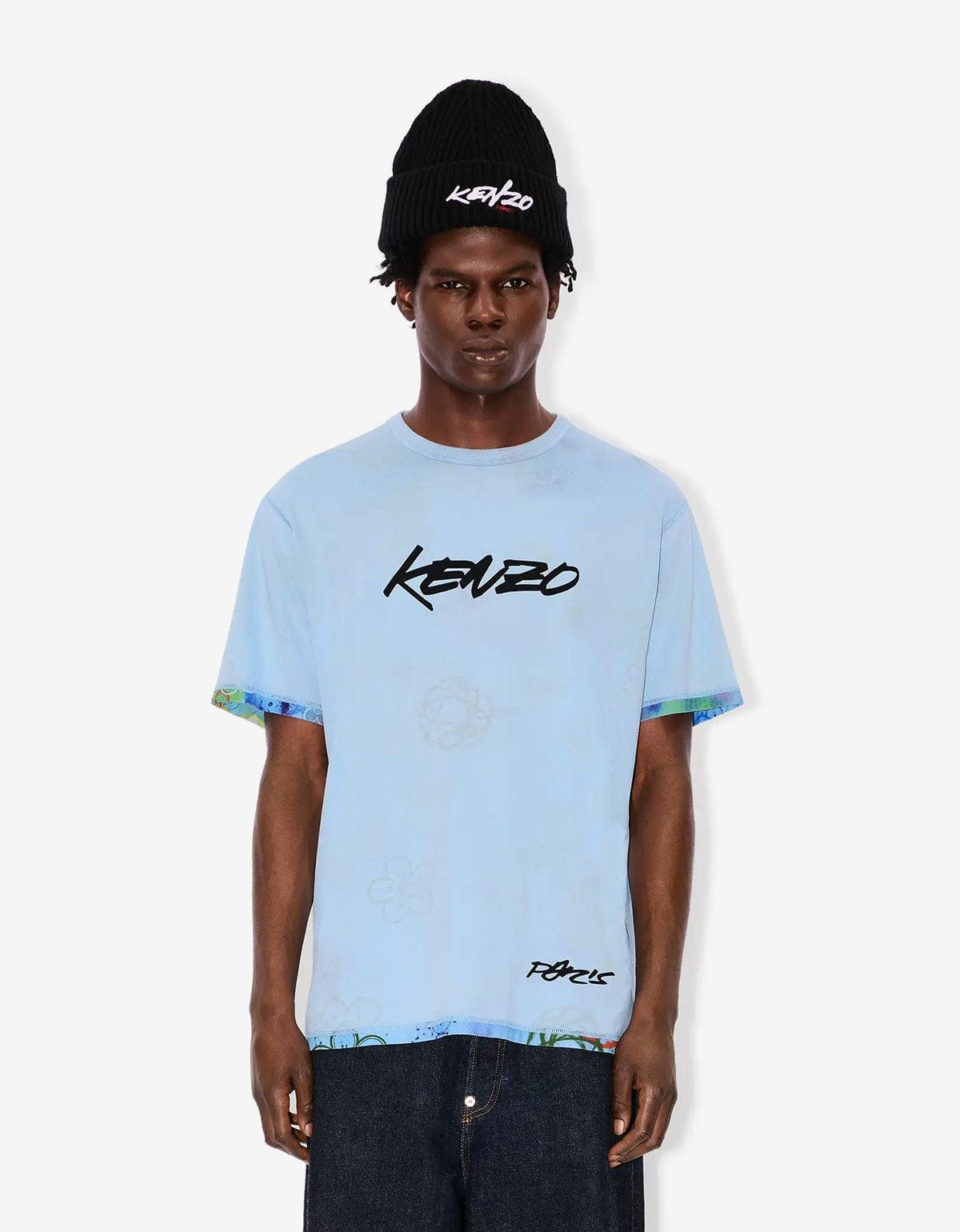 Kenzo Kenzo x Futura 2000 Blue Reversible T-Shirt Size US S / EU 44-46 / 1 - 2 Thumbnail