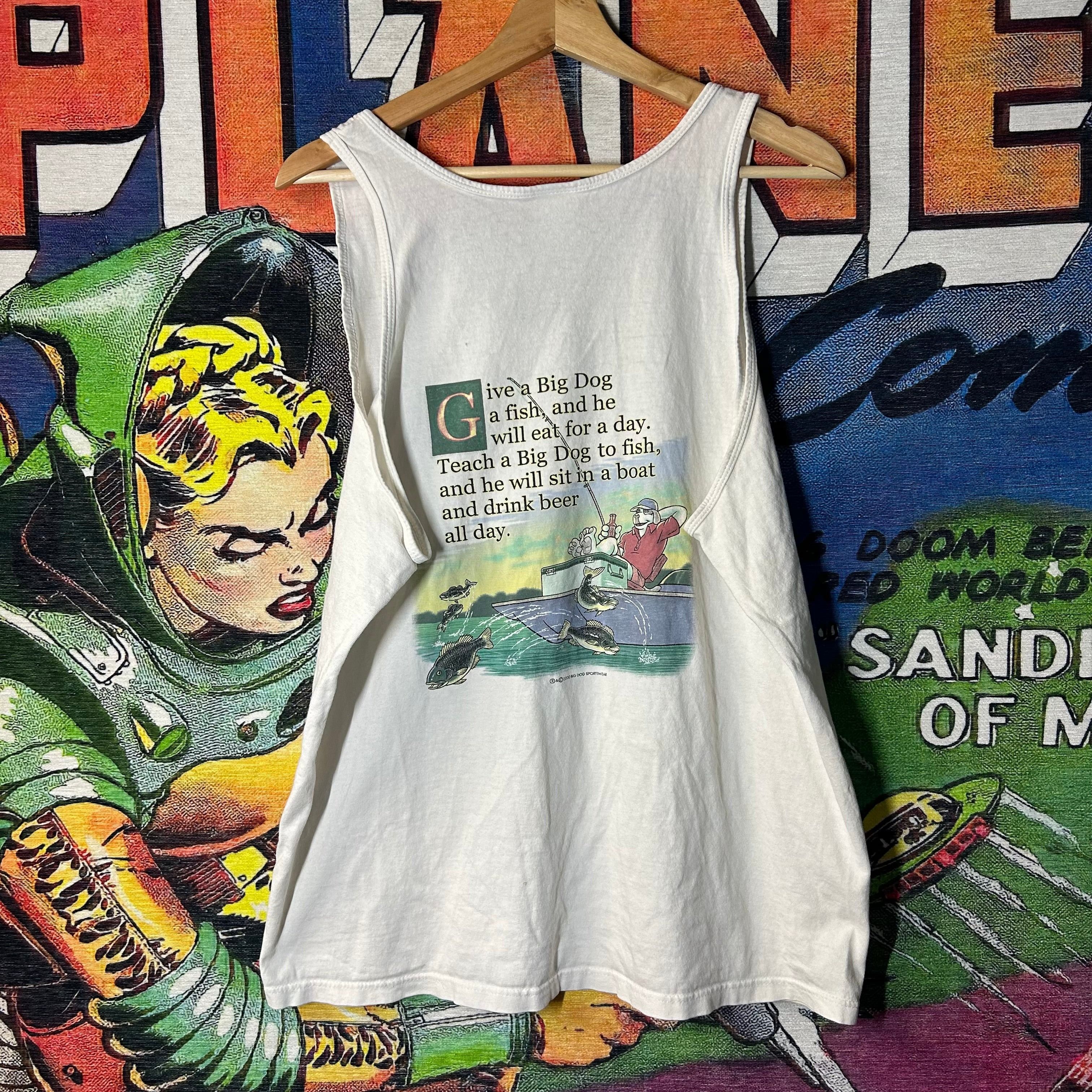 Big Dogs Y2K Big Dogs Fishing Tank Top Size Large Size US L / EU 52-54 / 3 - 1 Thumbnail