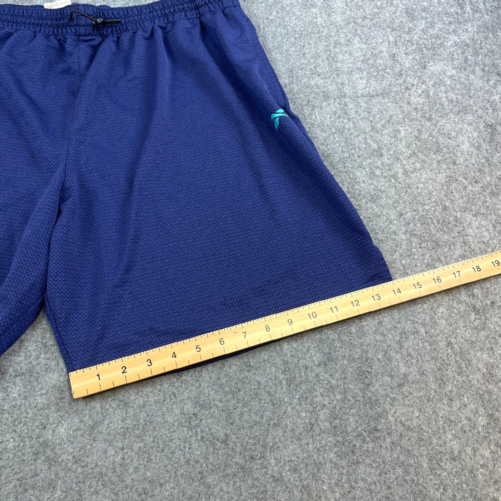Reebok Reebox Mens Shorts 3XL Speedwick Navy Blue Gymwear Size US 39 - 4 Thumbnail