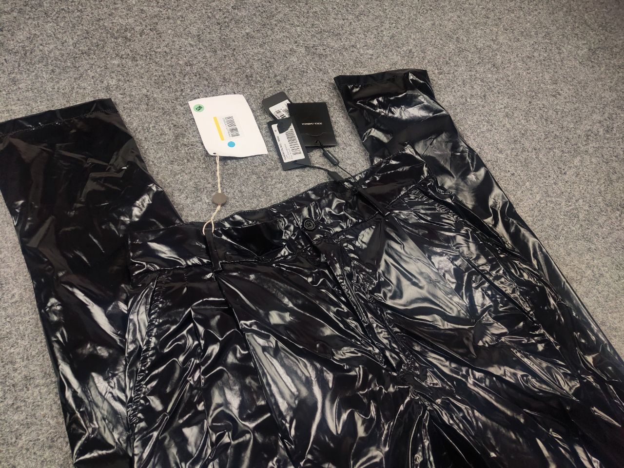 Dolce & Gabbana Dolce & Gabbana New Pants Shining lacquer Nylon Men Trouser Size US 32 / EU 48 - 12 Thumbnail