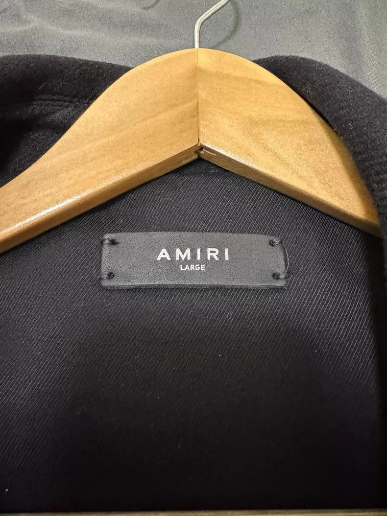 Amiri Amiri S22 Bone Embroidered Baseball Jacket-2506 Size US L / EU 52-54 / 3 - 3 Thumbnail