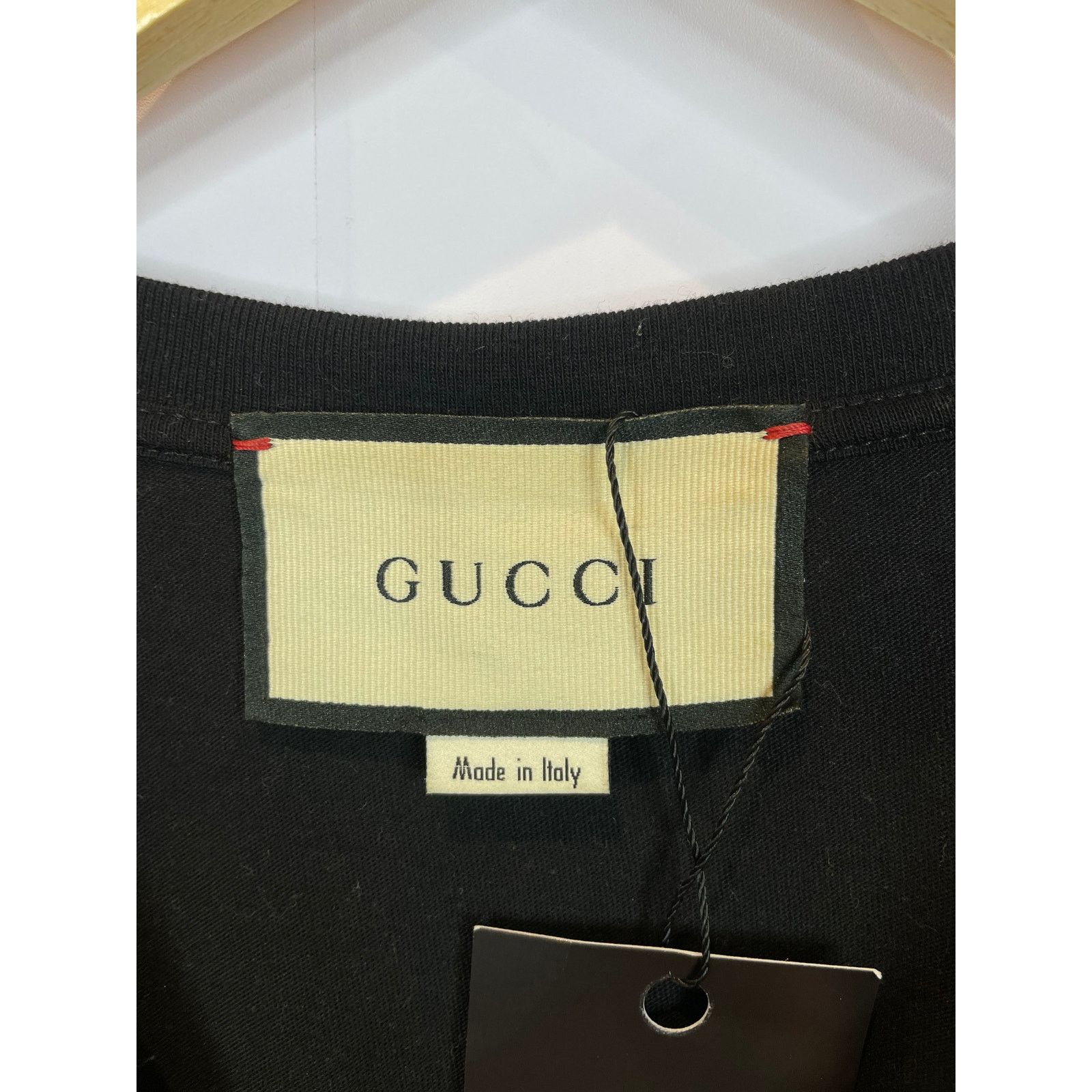 Gucci Gucci Boutique Tee Black Used Large Size US L / EU 52-54 / 3 - 3 Thumbnail