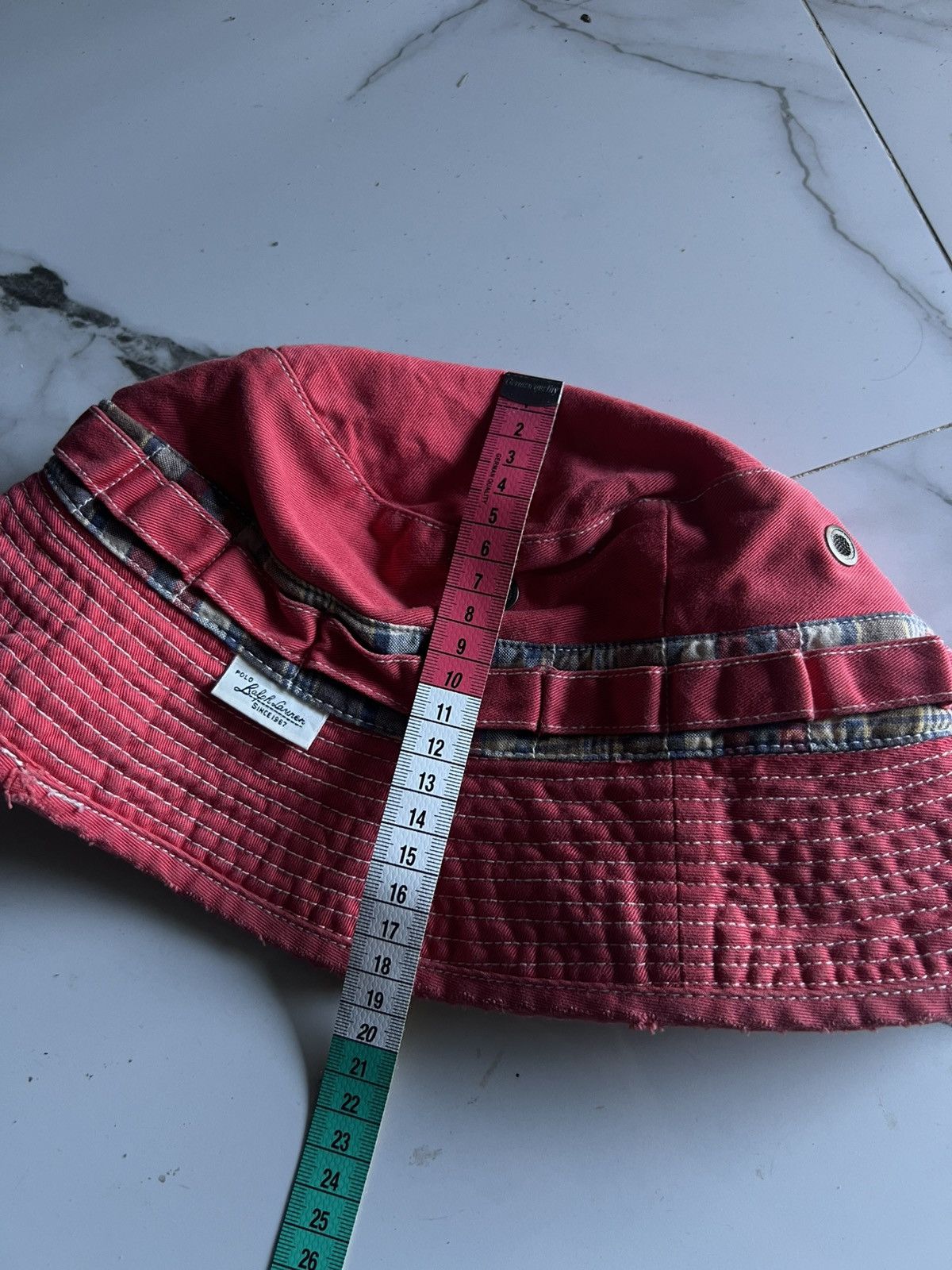 Vintage Vintage 90s Ralph Lauren Fishing Bucket Hat S/M Size ONE SIZE - 10 Thumbnail