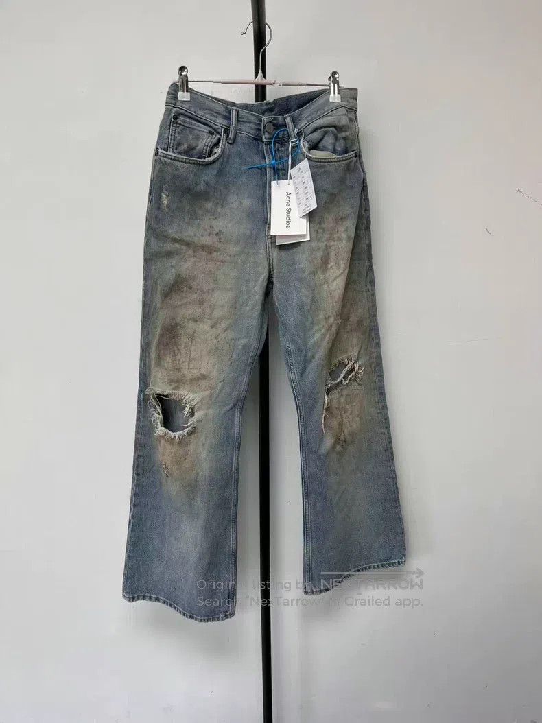 Acne Studios Acne Studios Denim Series Dirty Dye Wasteland Destruction Size US 30 / EU 46 - 1 Thumbnail