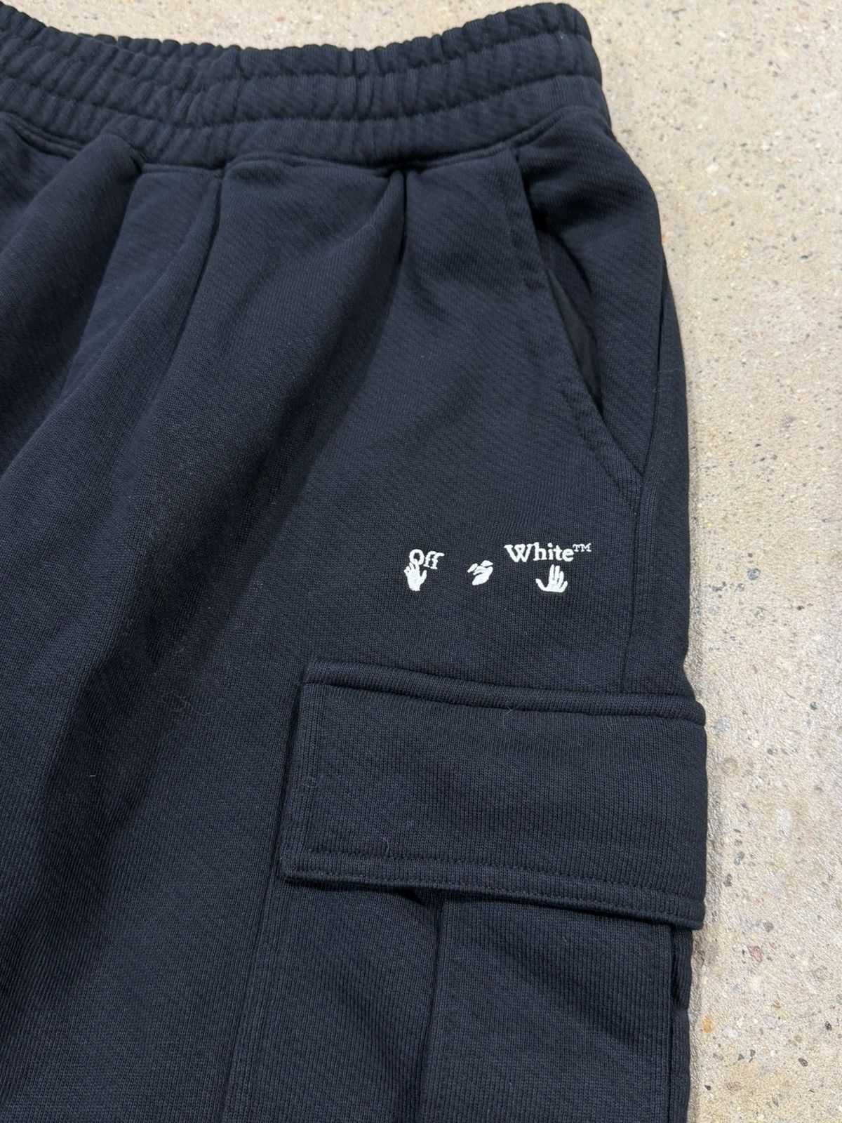 Off-White Off-White Cargo Sweatpants NEW 750$ Size US 32 / EU 48 - 2 Thumbnail
