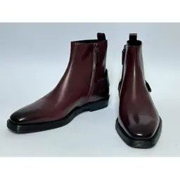 Bally o1y1224 Leather Boots in Burgundy Size US 11 / EU 44 - 4 Thumbnail