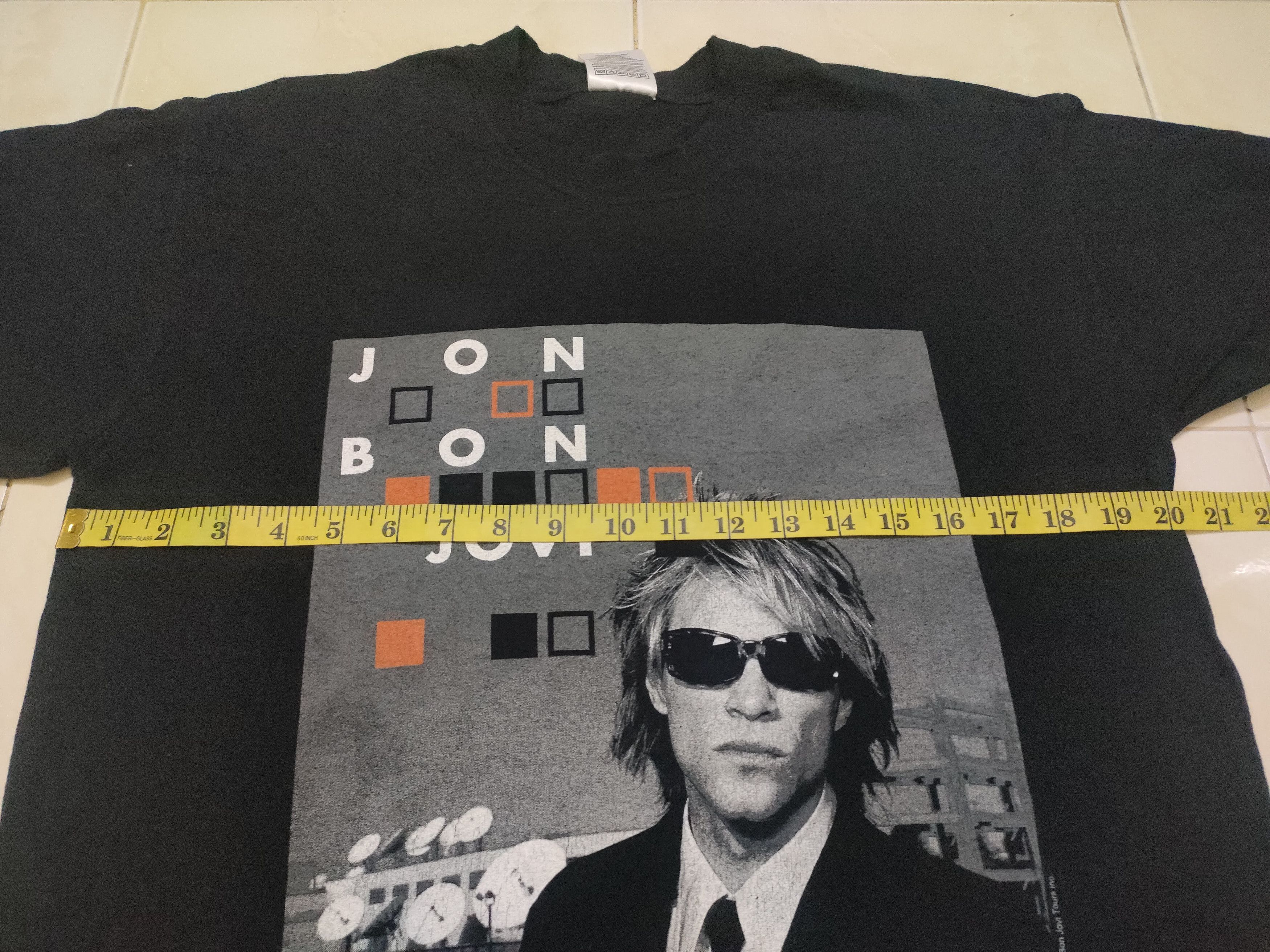 Vintage Vintage Bon Jovi T-Shirt Size US M / EU 48-50 / 2 - 4 Thumbnail