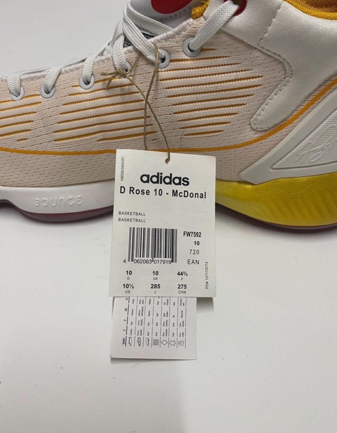 Other Adidas McDonald's x D Rose 10 Rose Sauce size 44 2/3 Size US 10 / EU 43 - 3 Thumbnail
