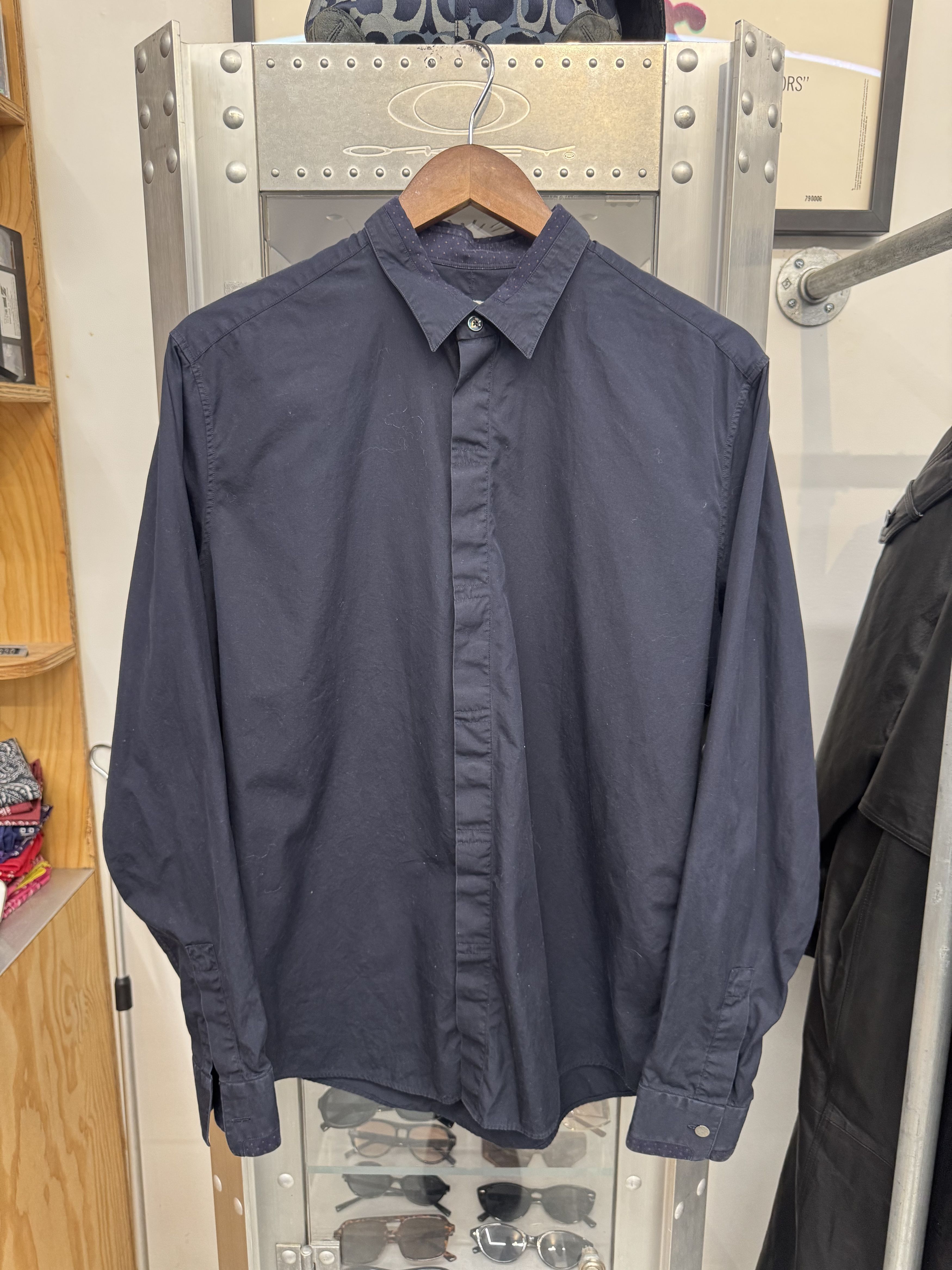 Hermes Vintage Hermes Button Up Size US M / EU 48-50 / 2 - 1 Thumbnail