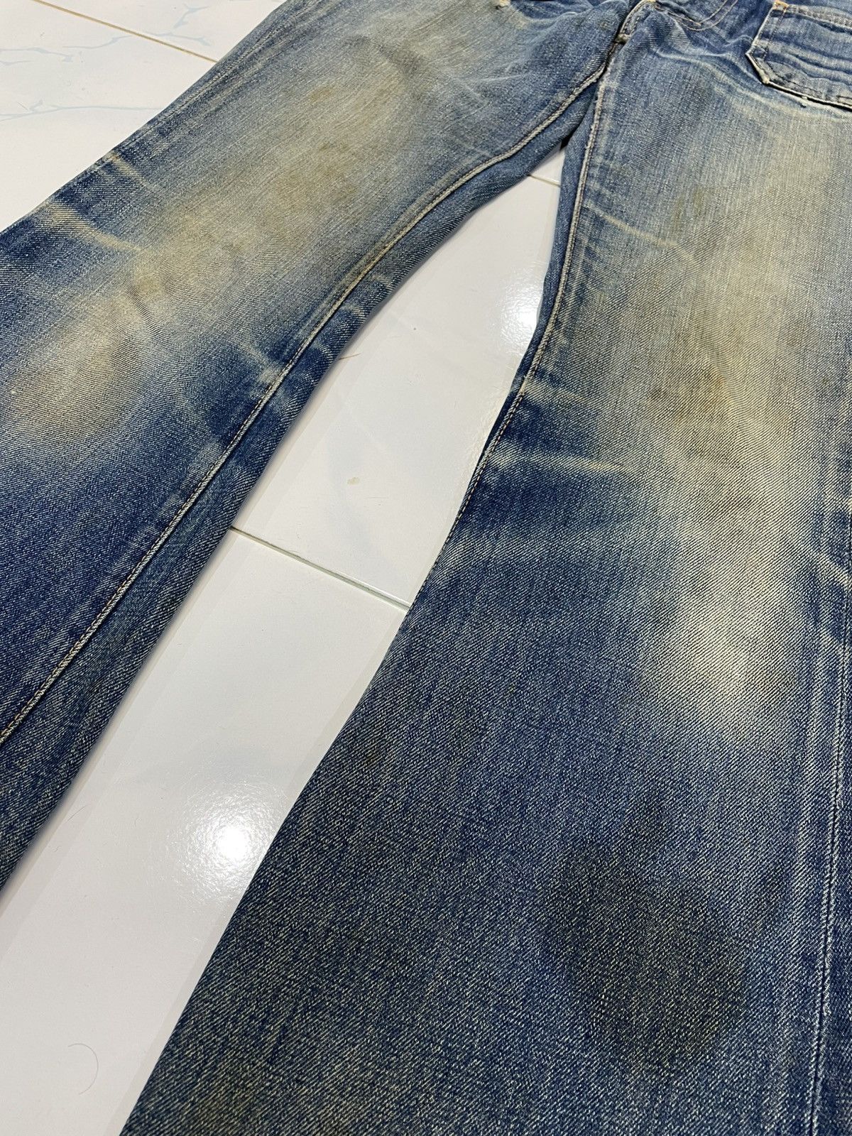 Hysteric Glamour Vintage Japanese Bobson Bush Pant Super Flare Jeans Size US 29 - 2 Thumbnail