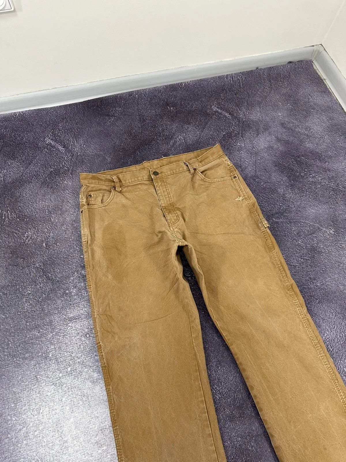 Dickies × Vintage Vintage Dickies American Orange Hype Work Baggy Pants Size US 38 / EU 54 - 10 Thumbnail