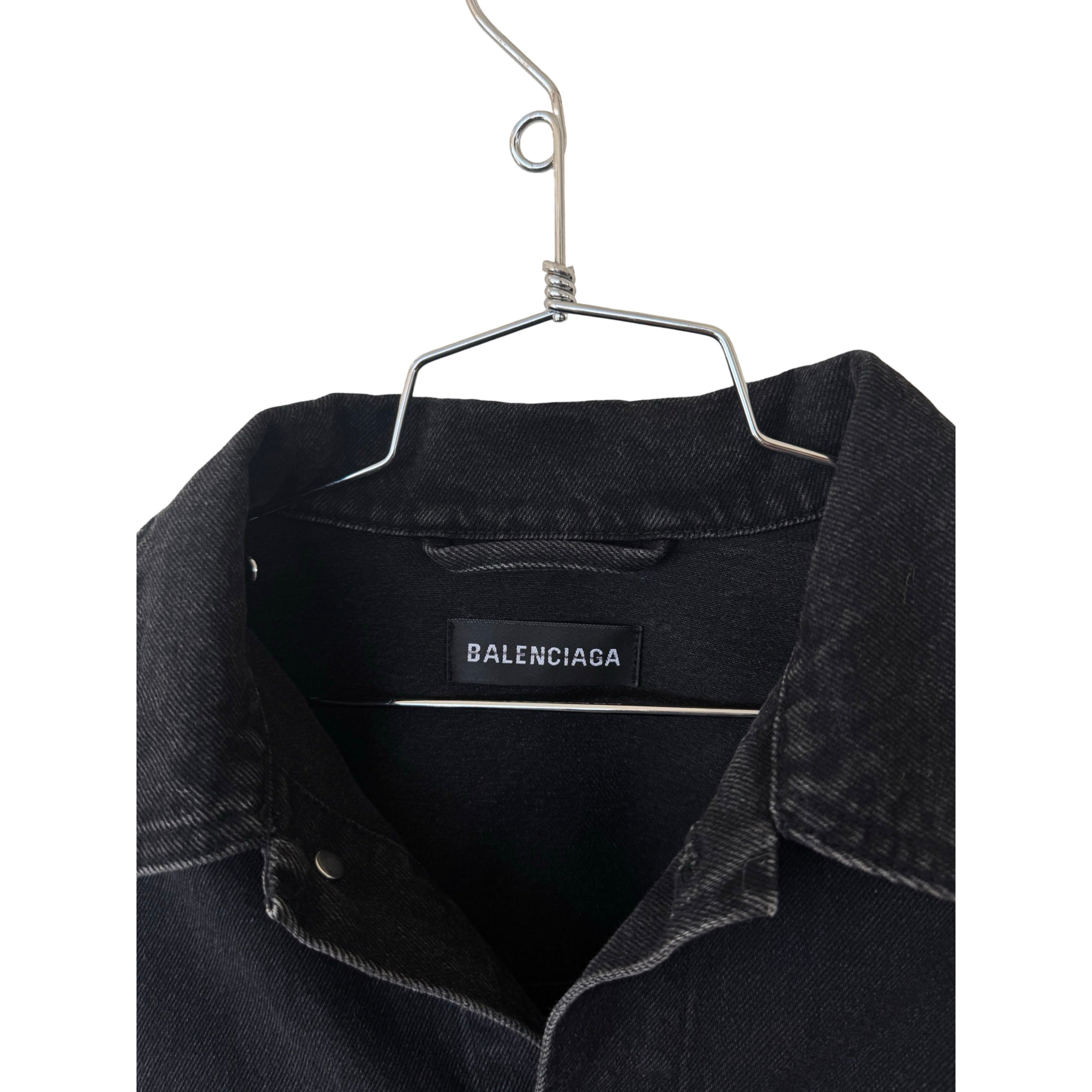 Balenciaga Balenciaga Feel Fine 1969 Denim Trench Size US XL / EU 56 / 4 - 8 Thumbnail