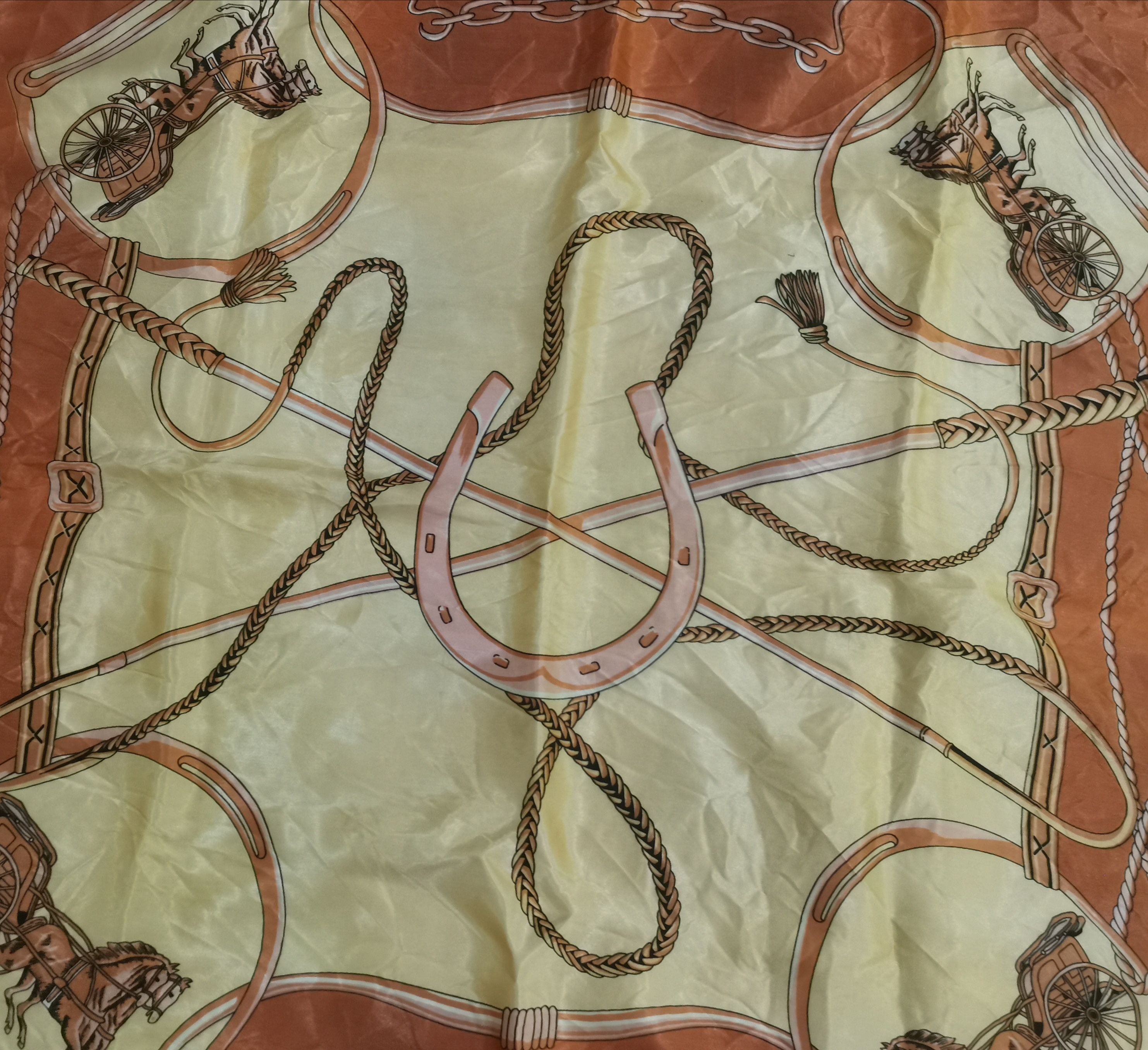 Vintage Rare vintage luxury scarves nice design Size ONE SIZE - 2 Thumbnail