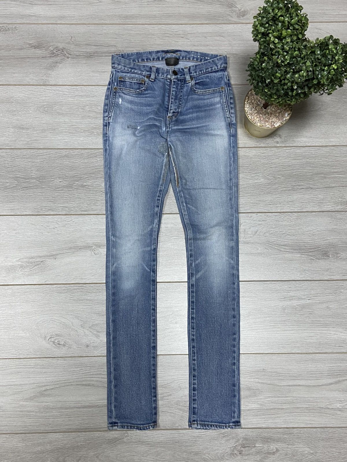 Saint Laurent Paris Saint Laurent Paris made in JAPAN Hedi Slimane Jeans Size 26" / US 2 / IT 38 - 1 Thumbnail