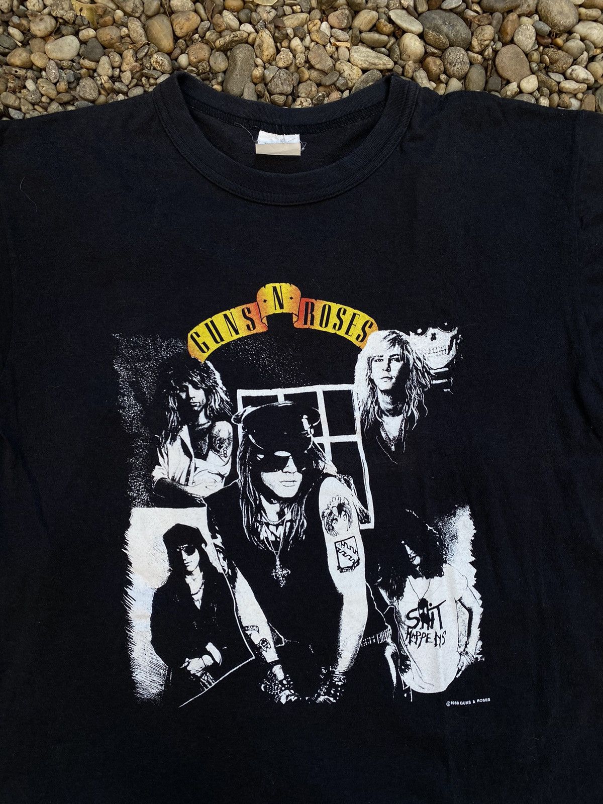 Band Tees × Vintage Vintage 1988 Guns N Roses Appetite For Destruction Tee Size US XL / EU 56 / 4 - 2 Thumbnail