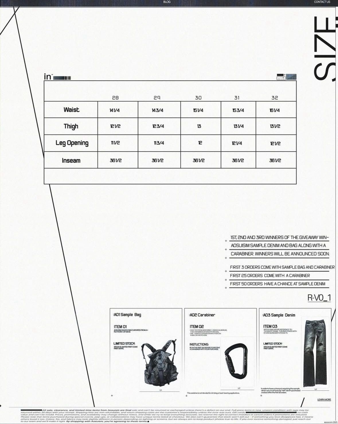 Other Aosuism Reth Denim Size US 31 - 20 Thumbnail