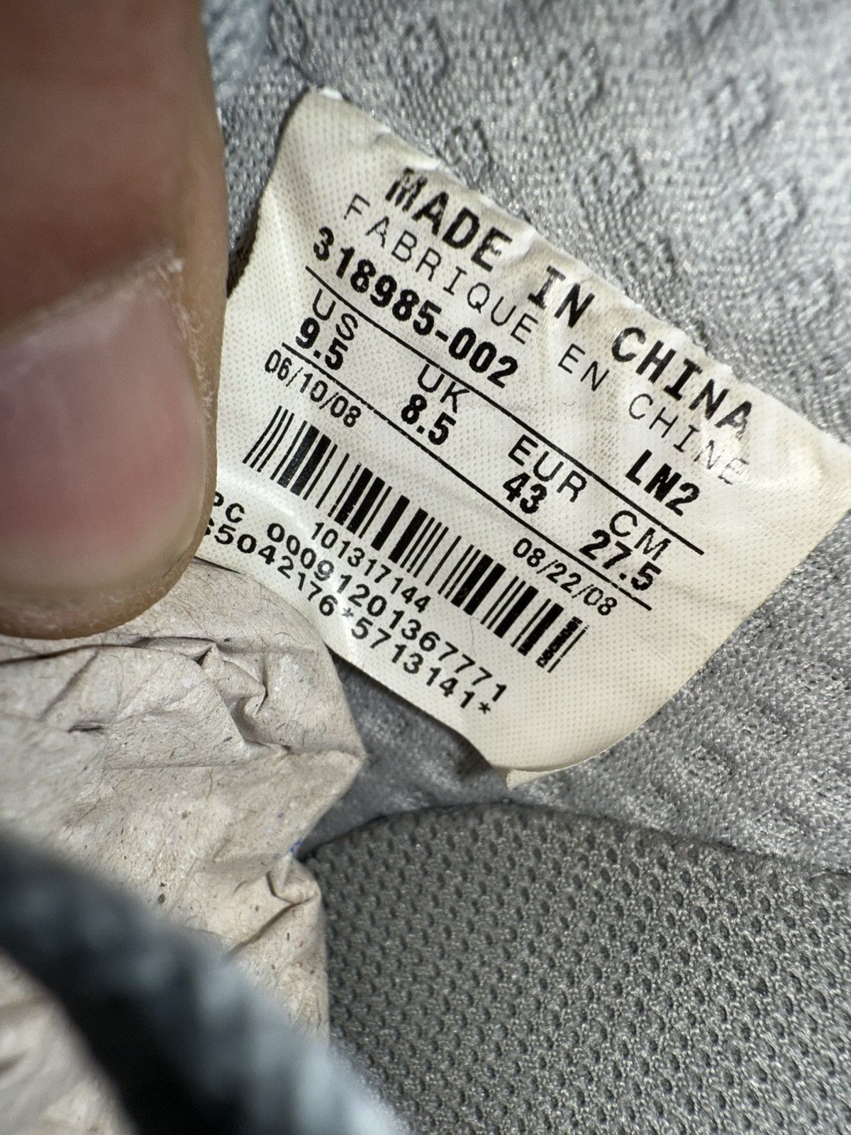 Nike 2008 Nike Air Force 1 Low 1World Krink Size 9.5 Size US 9.5 / EU 42-43 - 12 Thumbnail