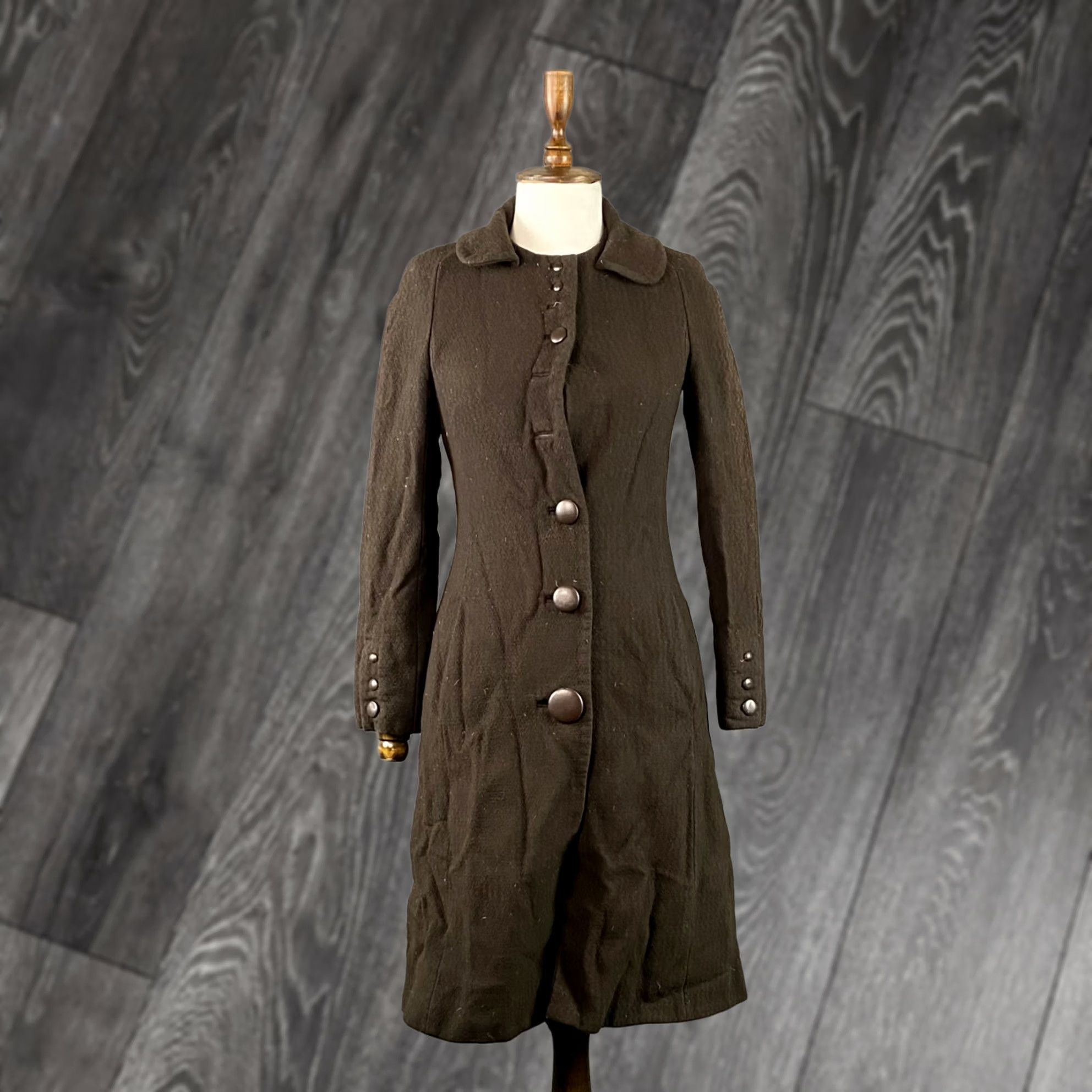 Moschino 90s Heavy Wool Duffle Coat | Grailed