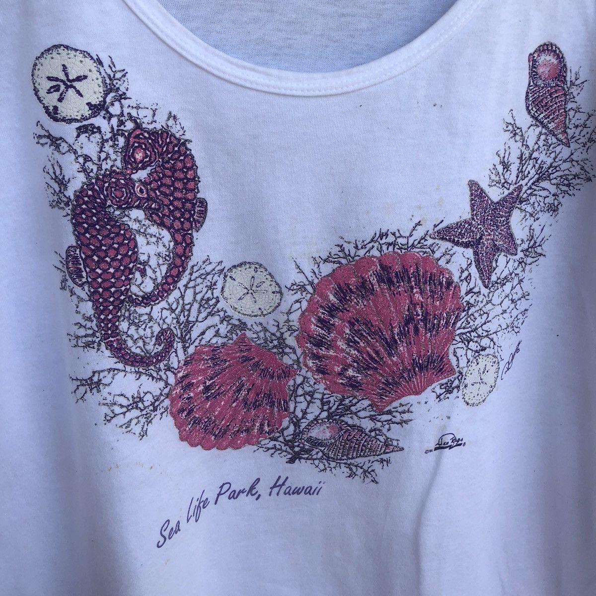 Anvil 91’ Sea Life Park, Hawai Shirt Size L / US 10 / IT 46 - 2 Thumbnail