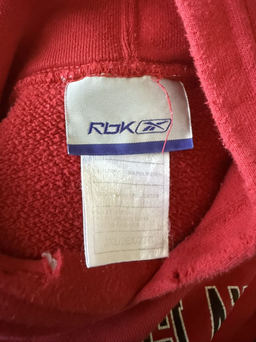 Reebok Vintage Reebok New England Patriots Red NFL Logo Hoodie Size US XXL / EU 58 / 5 - 5 Thumbnail