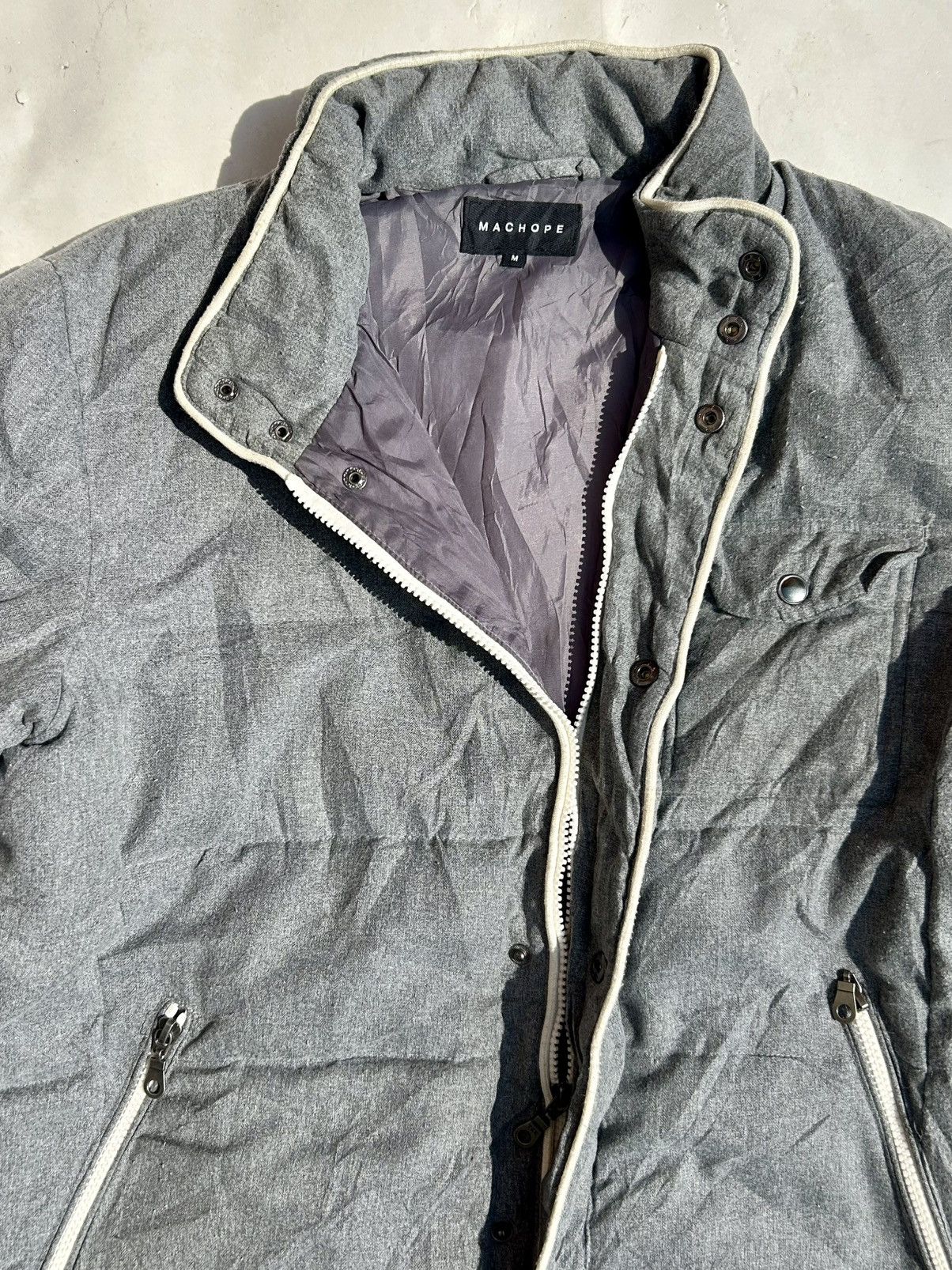 Japanese Brand × Vintage Japanese Brand Machope Quilted Jacket Size US M / EU 48-50 / 2 - 6 Thumbnail