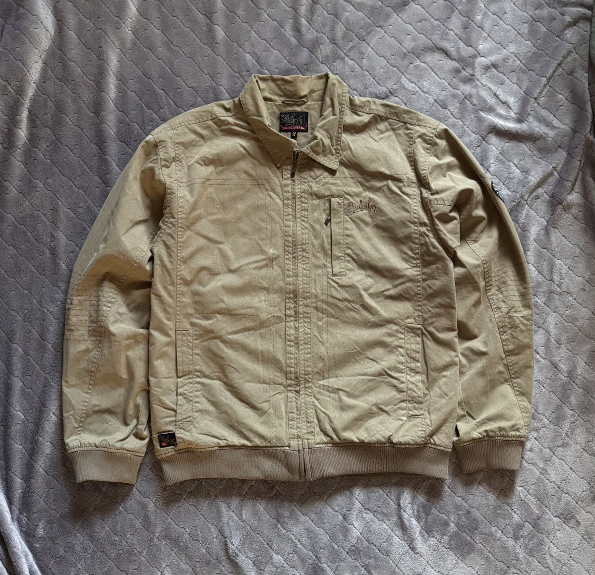 Quiksilver × Vintage Vintage y2k Quiksilver Bomber Jacket Size US XXL / EU 58 / 5 - 1 Thumbnail