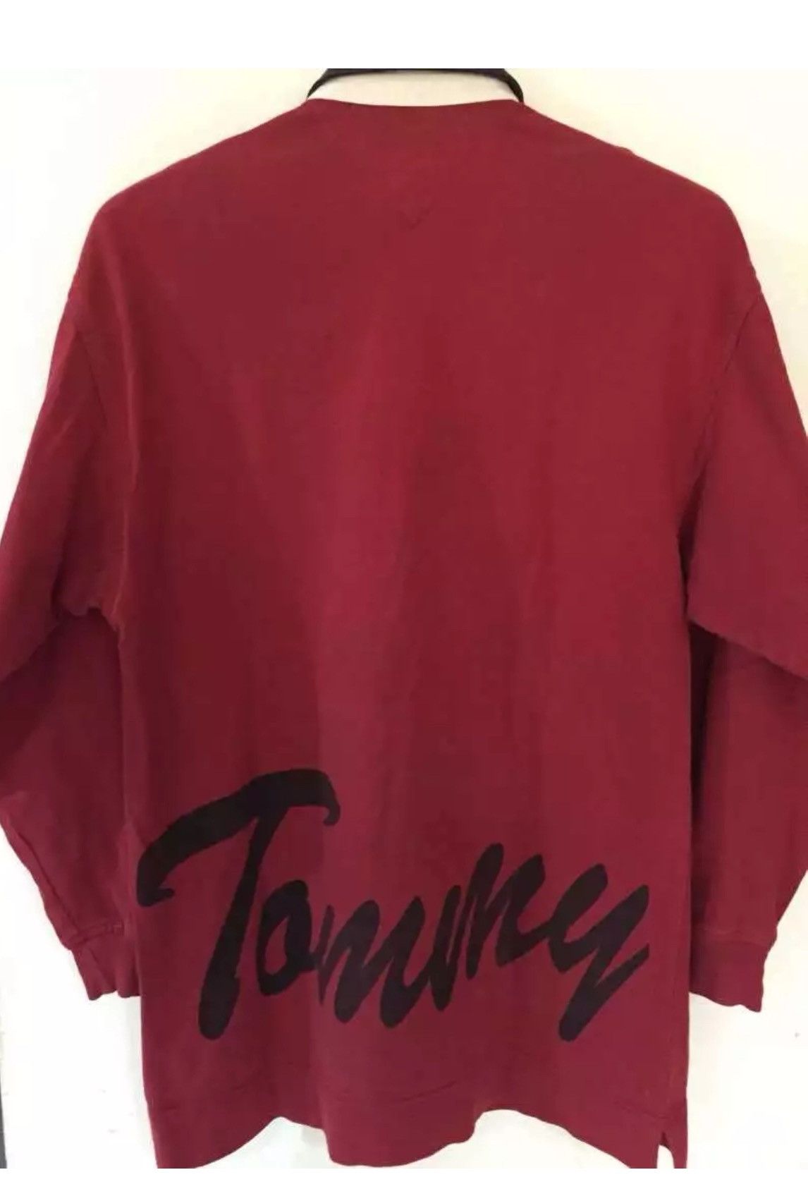 Tommy Hilfiger Vintage Tommy Hilfiger 90’s Motorcycle Ugly Big Logo BackHit Size US S / EU 44-46 / 1 - 6 Thumbnail