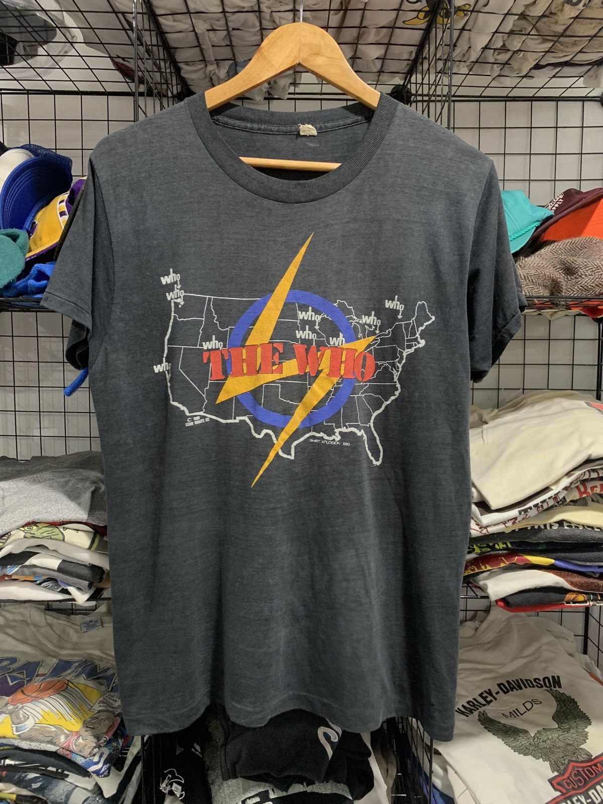 Band Tees × Vintage Vintage 80’s The Who Tshirt Size US L / EU 52-54 / 3 - 1 Thumbnail