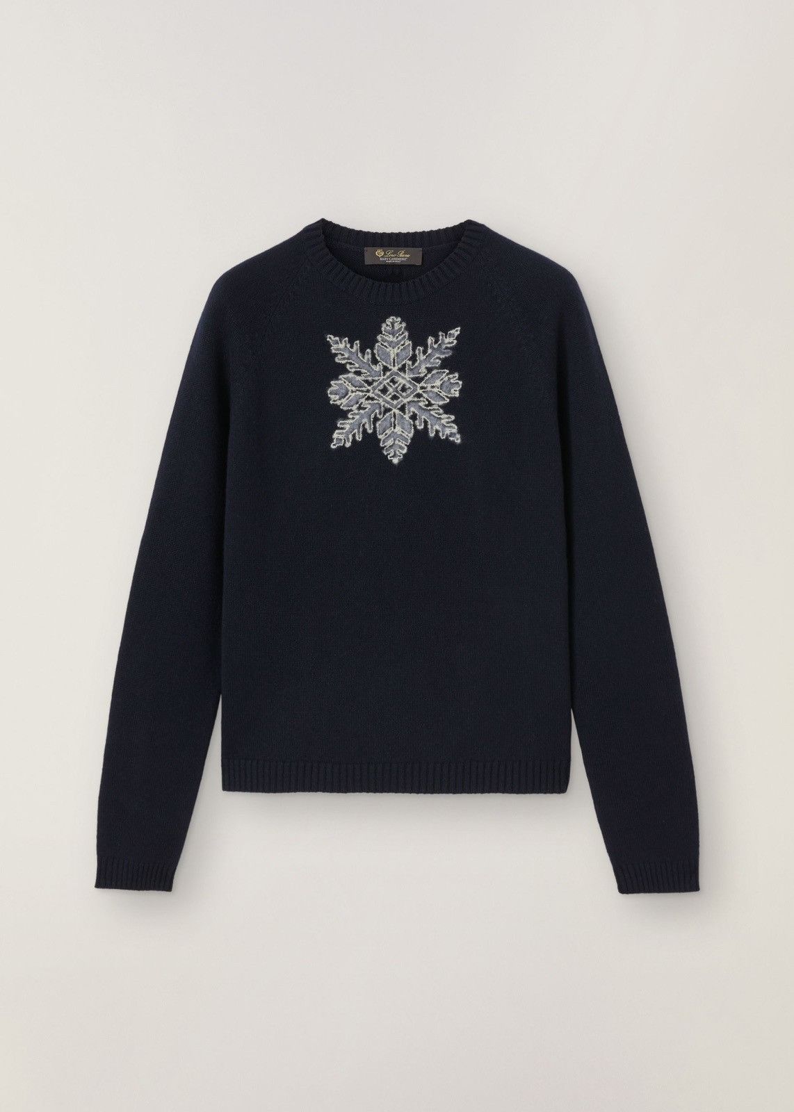 o1loc1c0124 Roundneck Sweater in Blue
