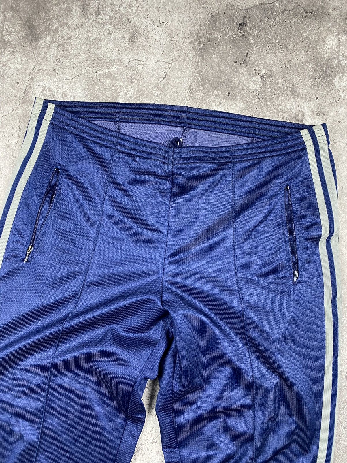 Adidas VINTAGE 1970s Adidas West Germany Y2K BAGGY Track Suit Size US L / EU 52-54 / 3 - 9 Thumbnail