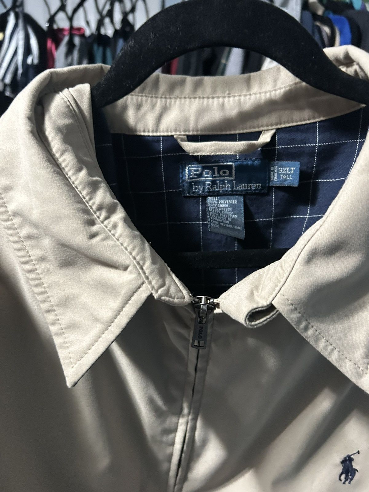 Polo Ralph Lauren Polo Ralph Lauren Khaki Bomber Jacker 3XLT Size US XXL / EU 58 / 5 - 4 Thumbnail