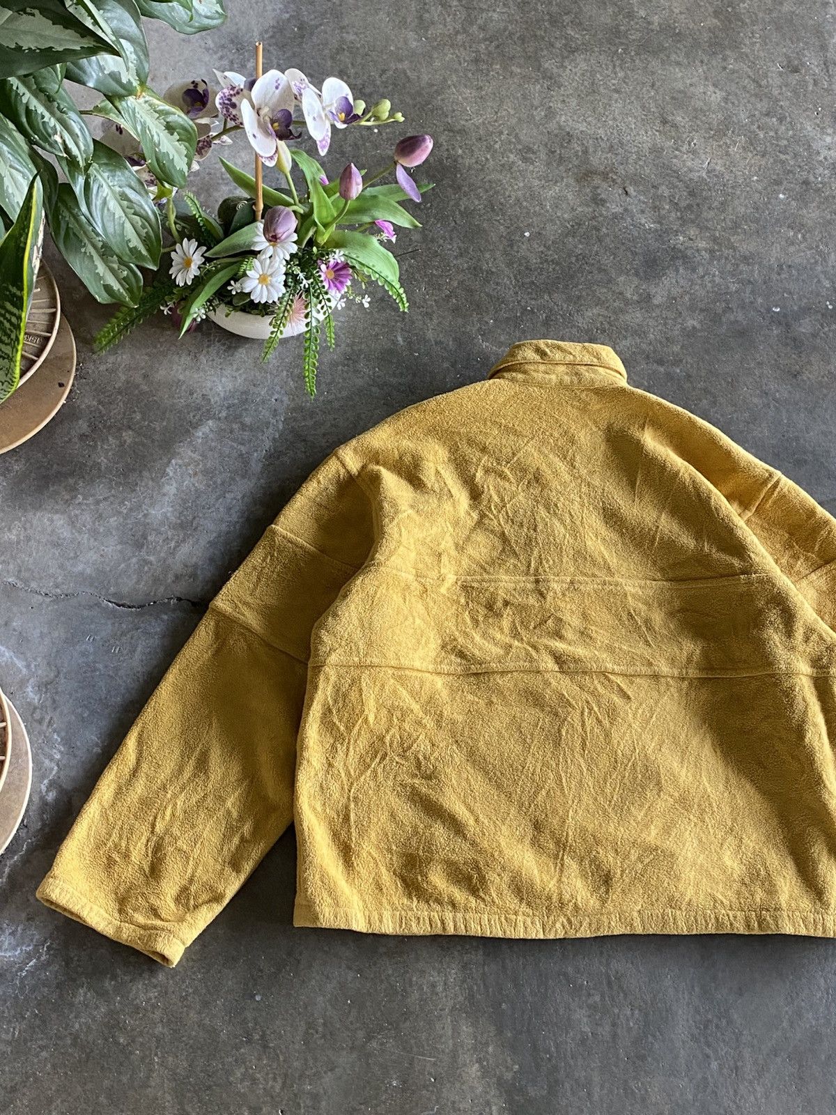 Polo Ralph Lauren VTG Mustard Polo Ralph Lauren Fleece Polartec faded Z4 Size US XL / EU 56 / 4 - 8 Thumbnail