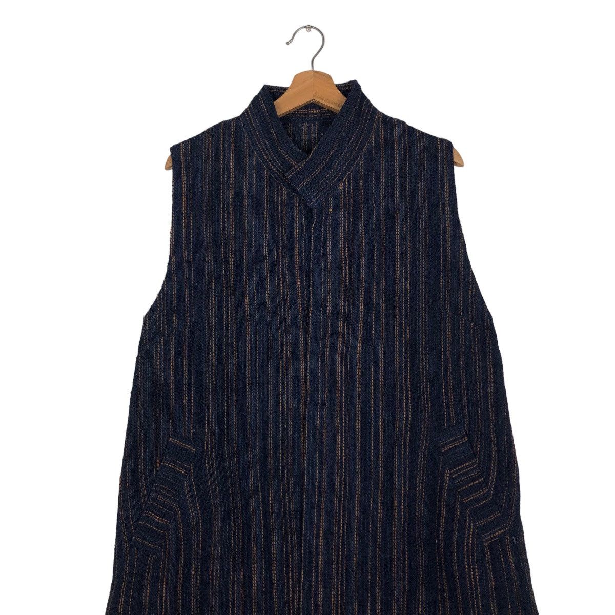 Japanese Brand 🔥Vintage Biker Vest Tank Top Jacket Muju Japan Issey Miyake Size US S / EU 44-46 / 1 - 6 Thumbnail
