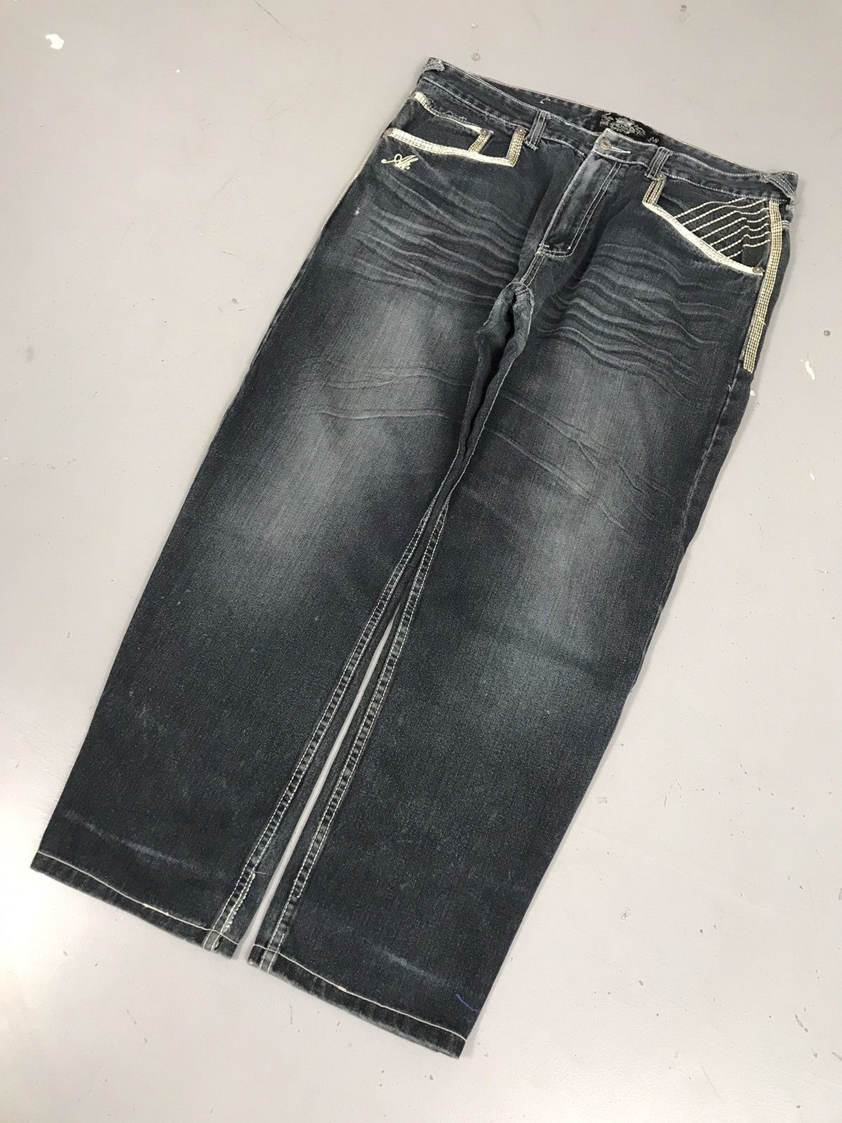 Vintage Vintage true fit denim Size US 38 / EU 54 - 4 Thumbnail