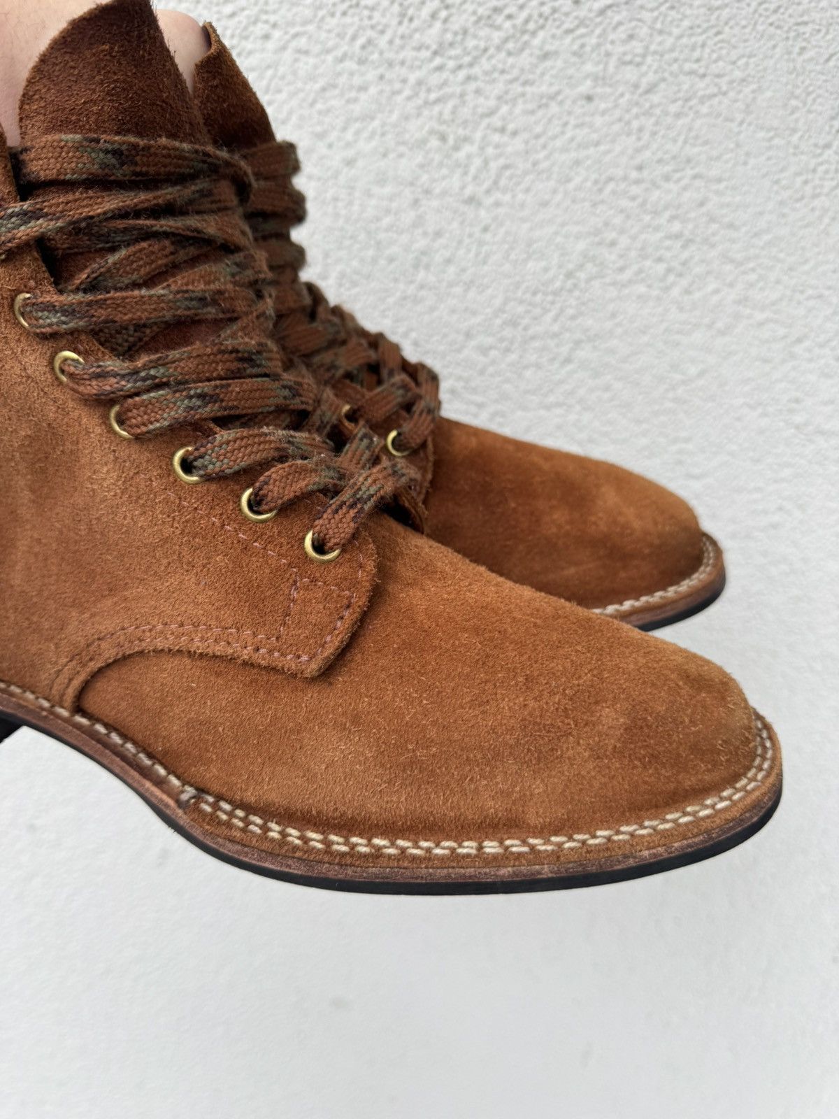 WESCO Wesco X Iron Heart Jonhannes Suede Brown Boots Size 10D Size US 11 / EU 44 - 10 Thumbnail