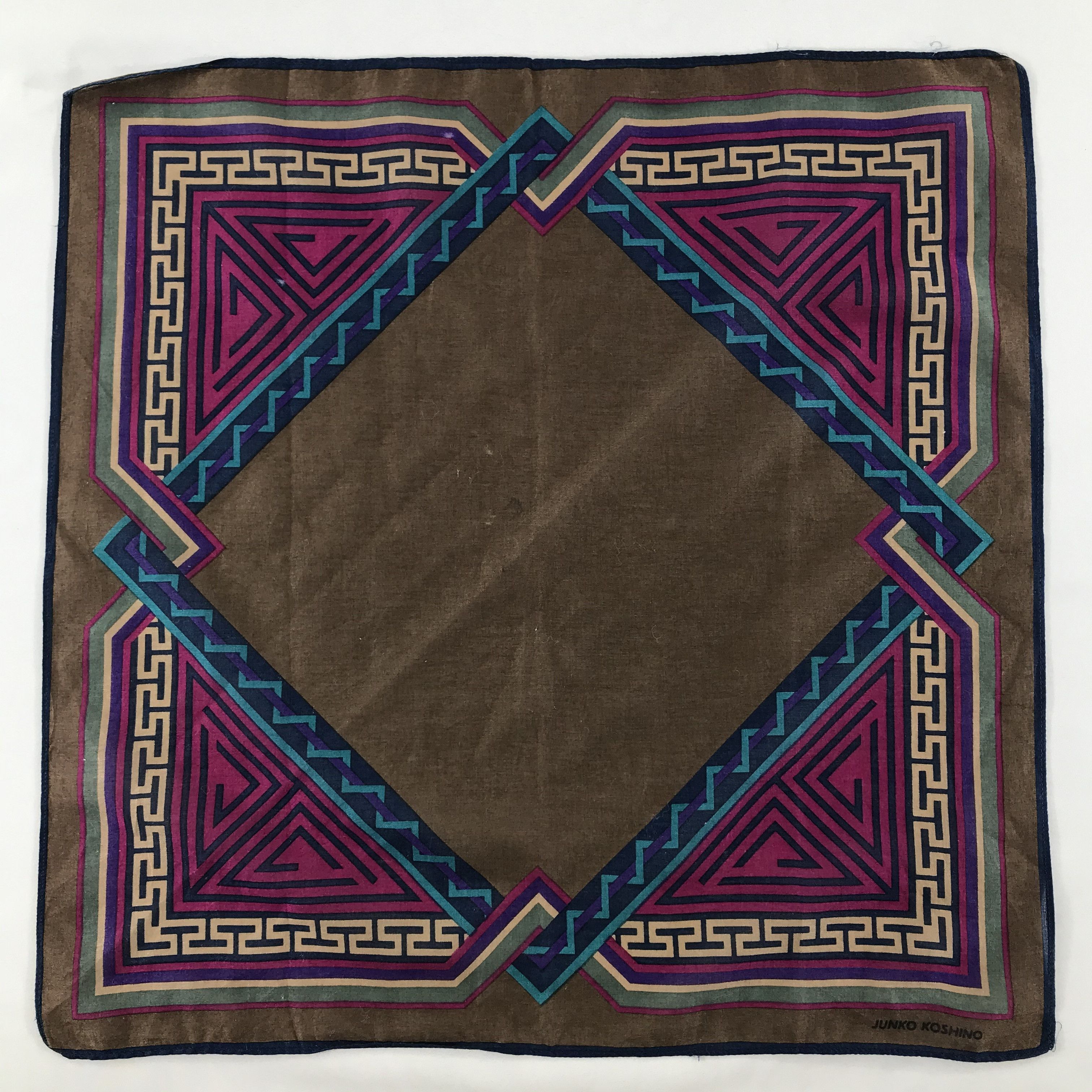 Vintage Junko Koshino Handkerchief / Neckerchief / Bandana Size ONE SIZE - 3 Thumbnail