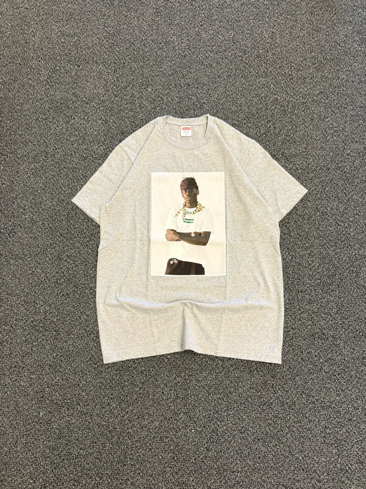 Supreme Supreme x Tyler the Creator Tee (Grey) Size US M / EU 48-50 / 2 - 2 Thumbnail