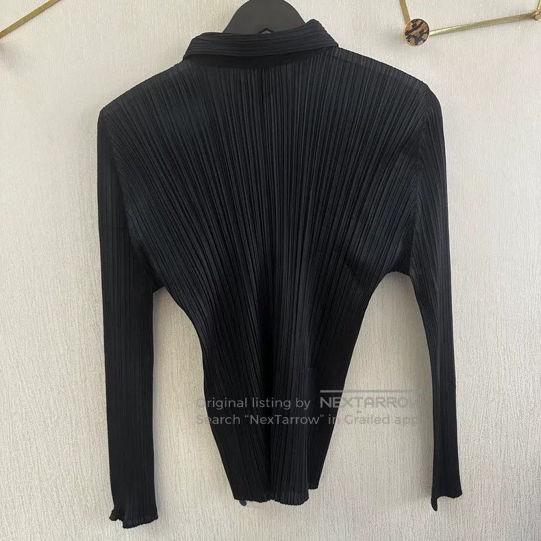 Issey Miyake Issey Miyake Ruched Shirt Size XXL / US 16-18 / IT 52-54 - 2 Thumbnail