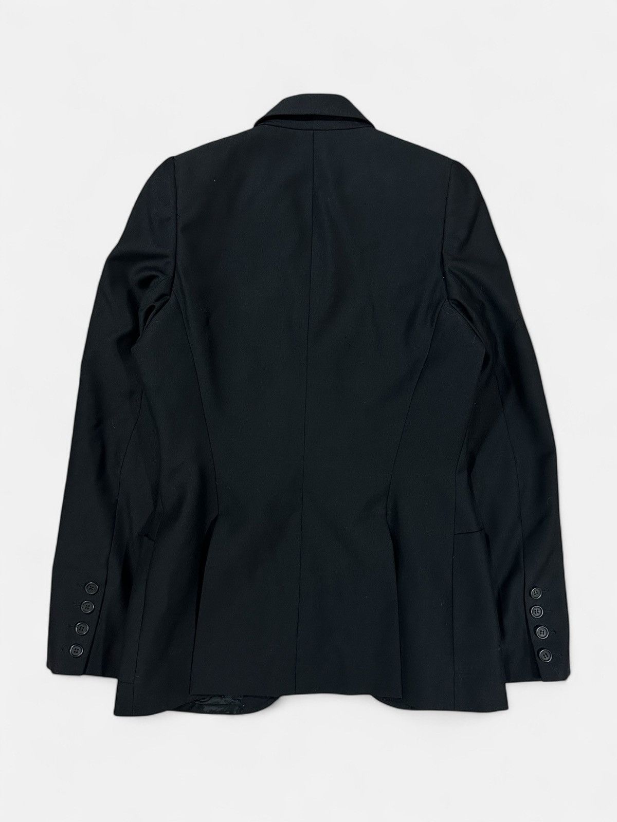 Alexander McQueen Alexander McQueen - FW00 Eshu Black / Yellow Blazer Size S / US 4 / IT 40 - 2 Thumbnail