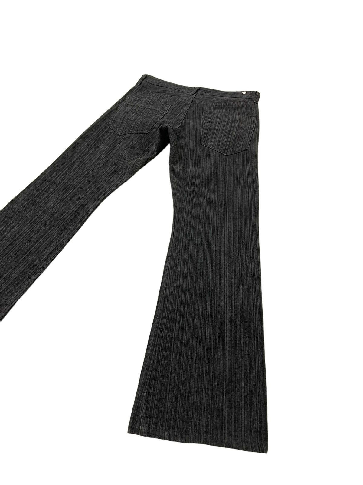 Japanese Brand Flare Jeans Blue Way Japan Pinstriped Boot Cut 8🟦7 Size US 30 / EU 46 - 13 Thumbnail