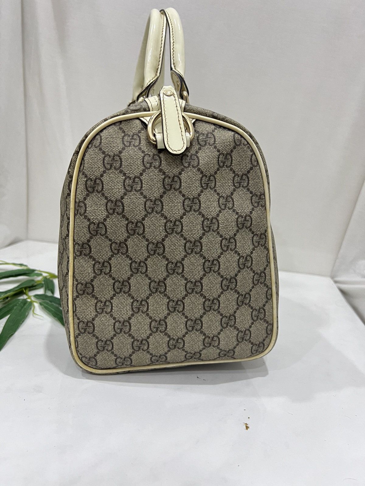 Gucci Authentic Gucci Joy Boston Bag GG Coated Canvas Medium Size ONE SIZE - 4 Thumbnail
