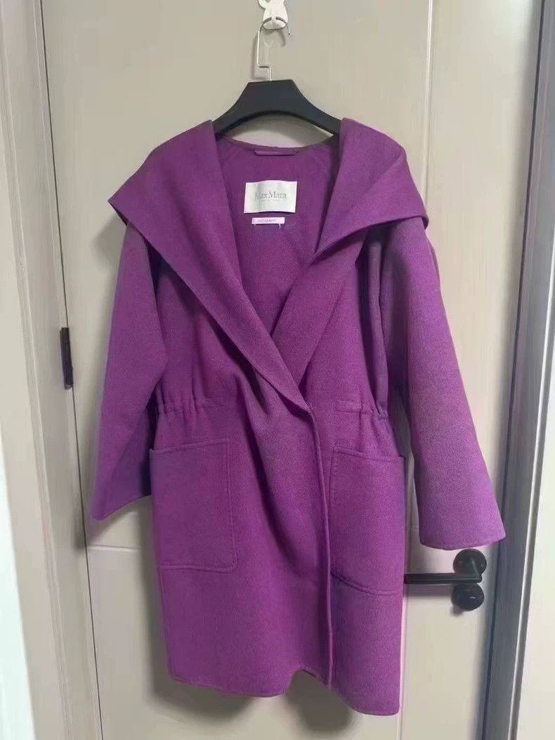 Max Mara Purple wool coat