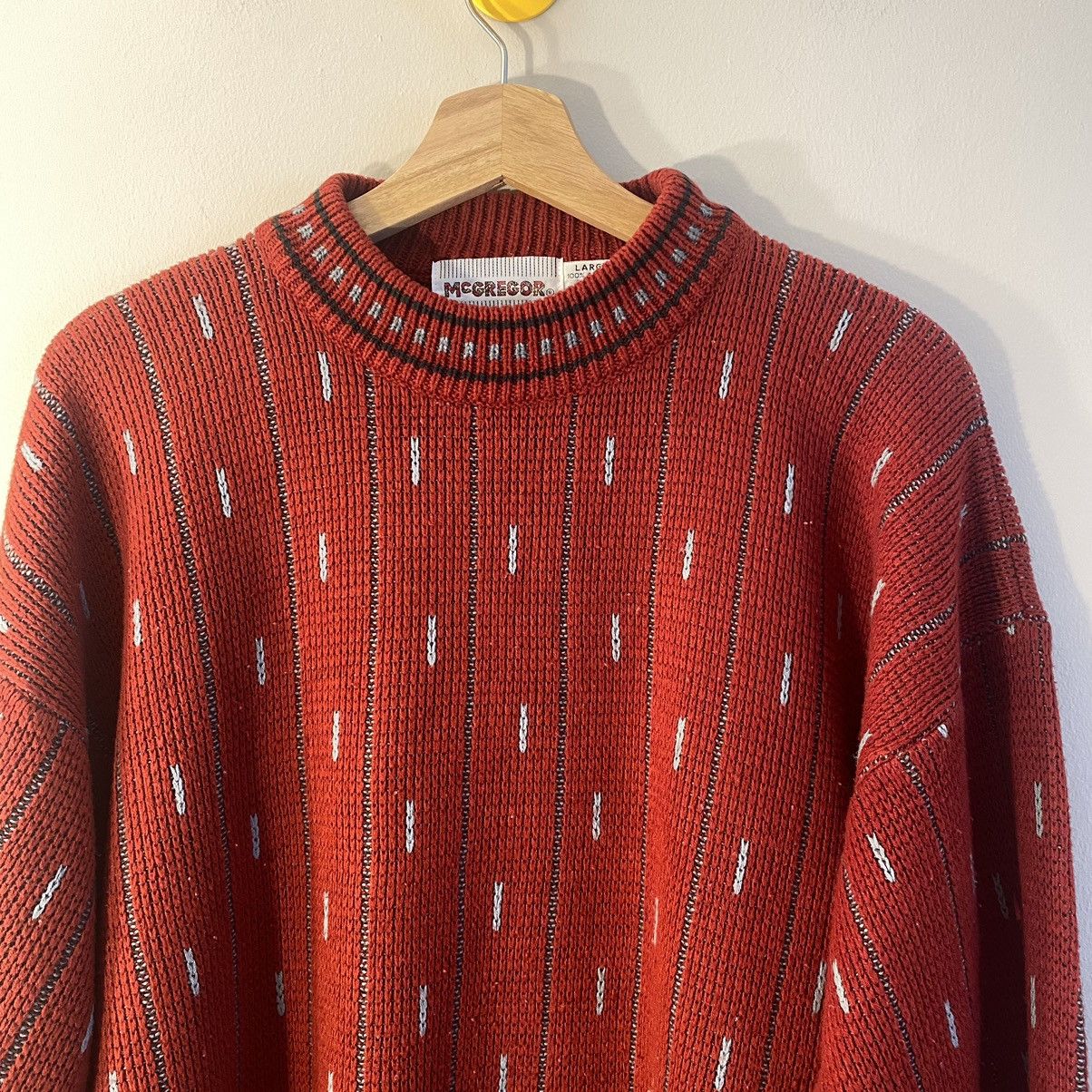 McGregor 70s McGregor Pullover Knit Sweater Large Size US L / EU 52-54 / 3 - 1 Thumbnail
