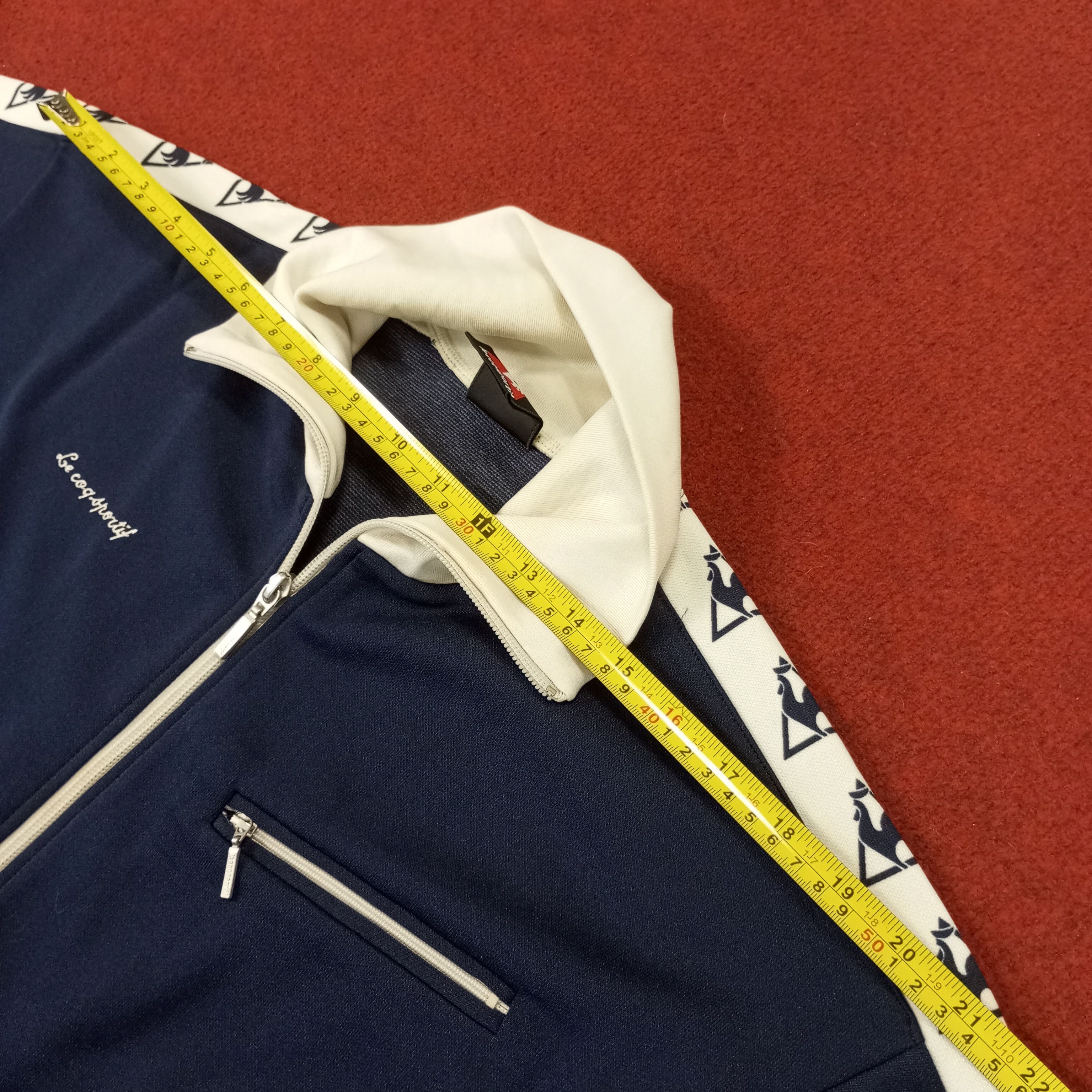 Le Coq Sportif × Vintage Le Coq Sportif Nice Design Sport Style Sweater Size US L / EU 52-54 / 3 - 8 Thumbnail