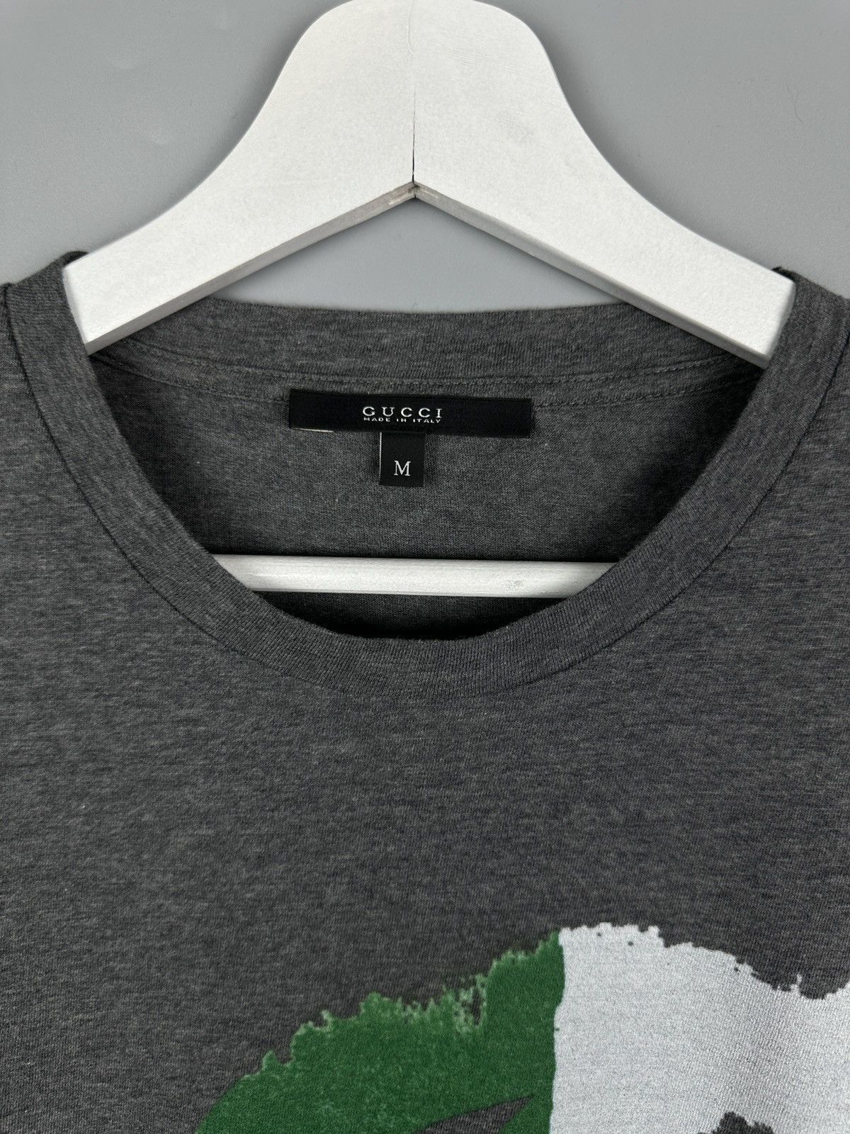 Gucci Gucci Big Logo T Shirt Tee Old Money Luxury Polo Size US M / EU 48-50 / 2 - 4 Thumbnail