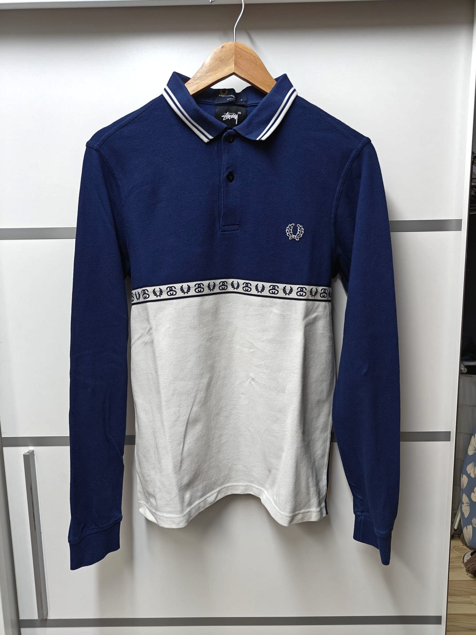 Fred Perry stussy polo shirt サイズ42 Fred Perry Stussy Polo Shirt
