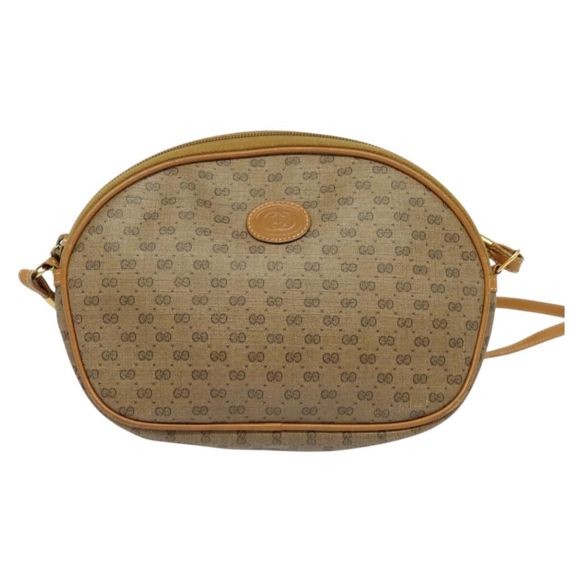 Gucci GUCCI Micro GG Supreme Shoulder Bag Pvc Beige Gold 007 983 Size ONE SIZE - 2 Thumbnail