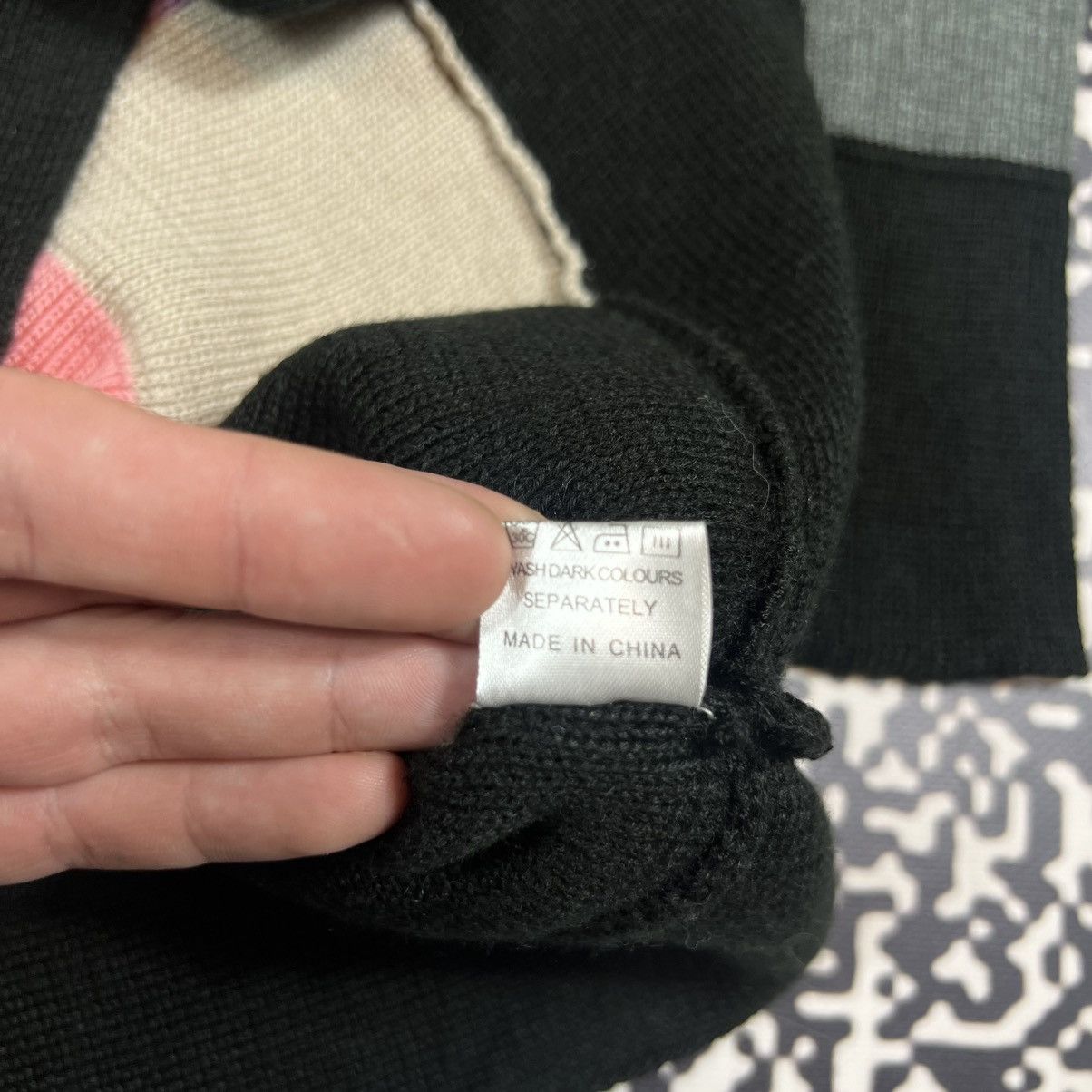 Sonia Rykiel Vintage Y2K Sonia Rykiel Patchwork Japanese Style Mini Dress Size M / US 6-8 / IT 42-44 - 13 Thumbnail