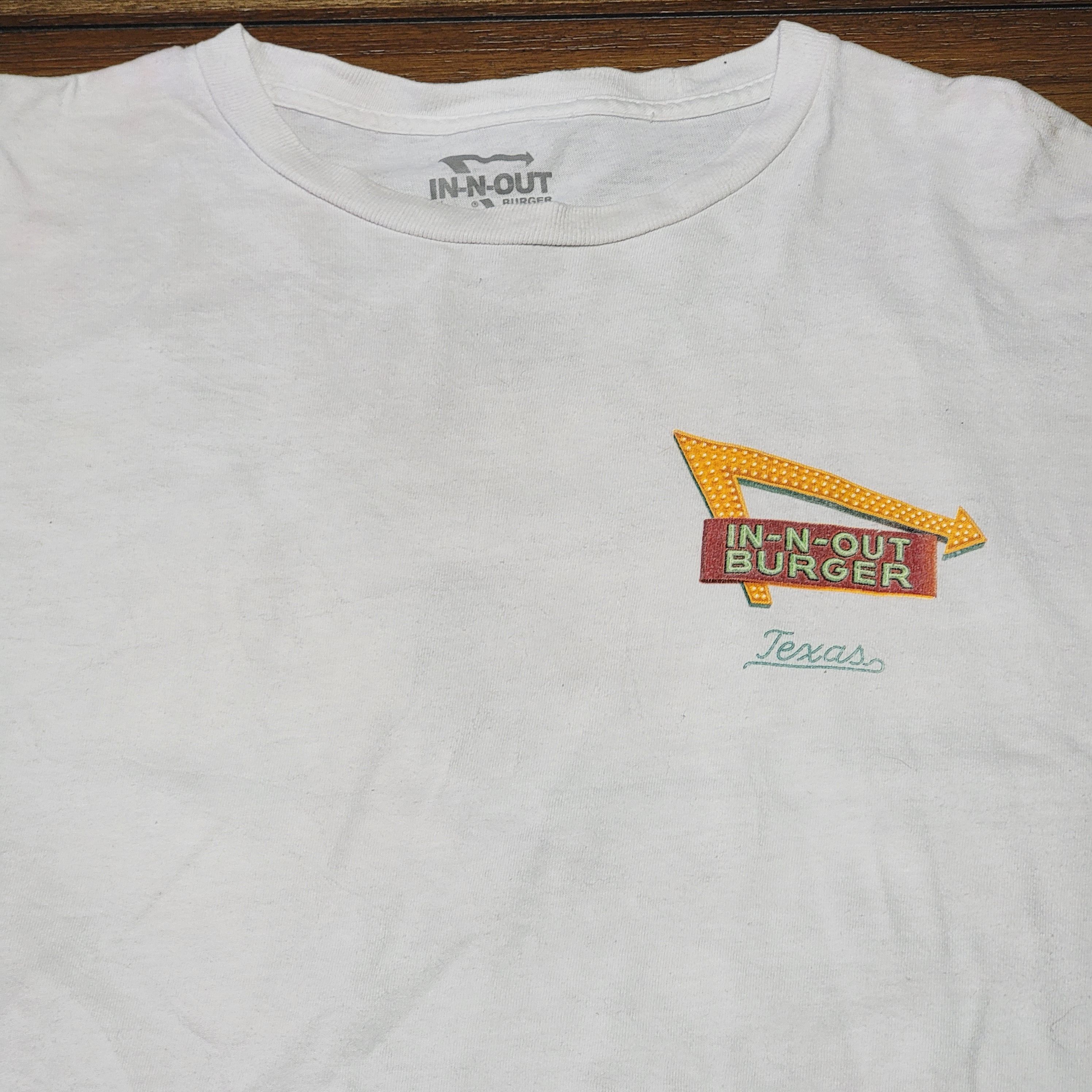 Other In-N-Out Burger SS White Unisex Tee Classic Cars - Size XXL Size US XXL / EU 58 / 5 - 4 Thumbnail